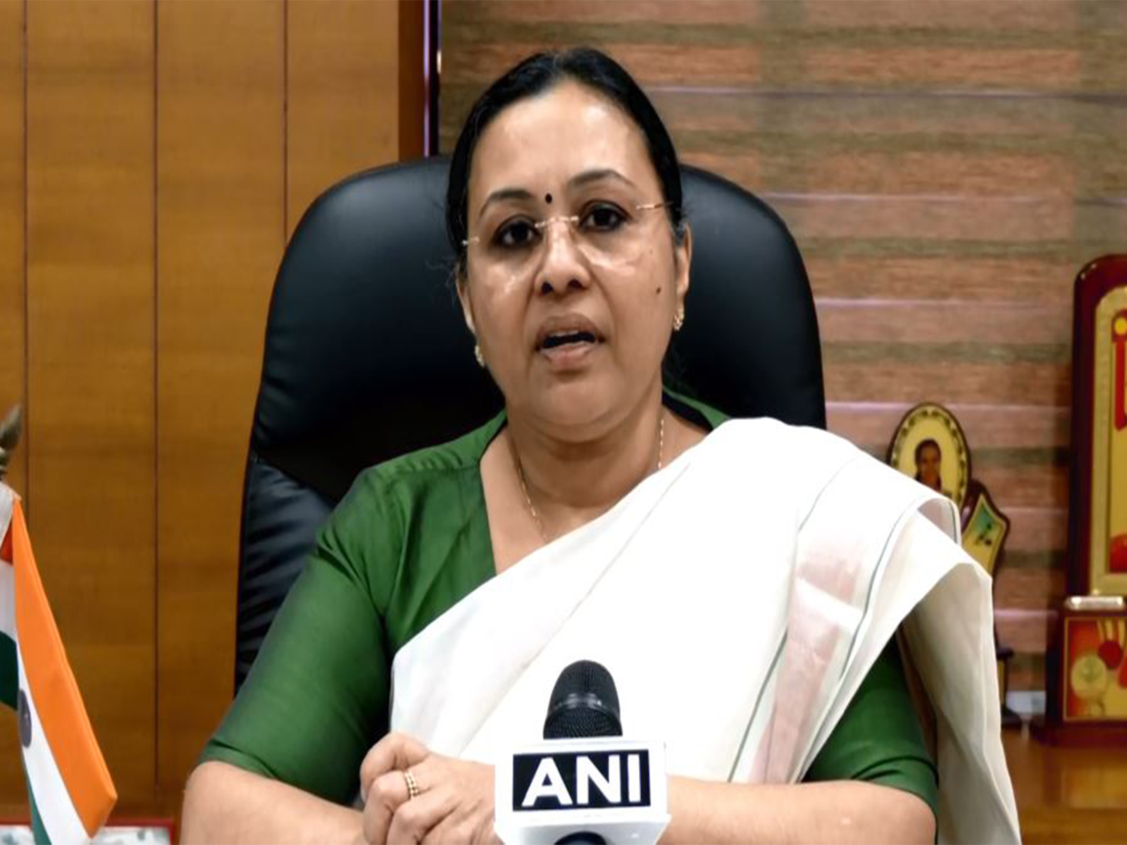 Kerala Health Minister Veena George (Photo/ANI) Kerala Health Minister Veena George (Photo/ANI)