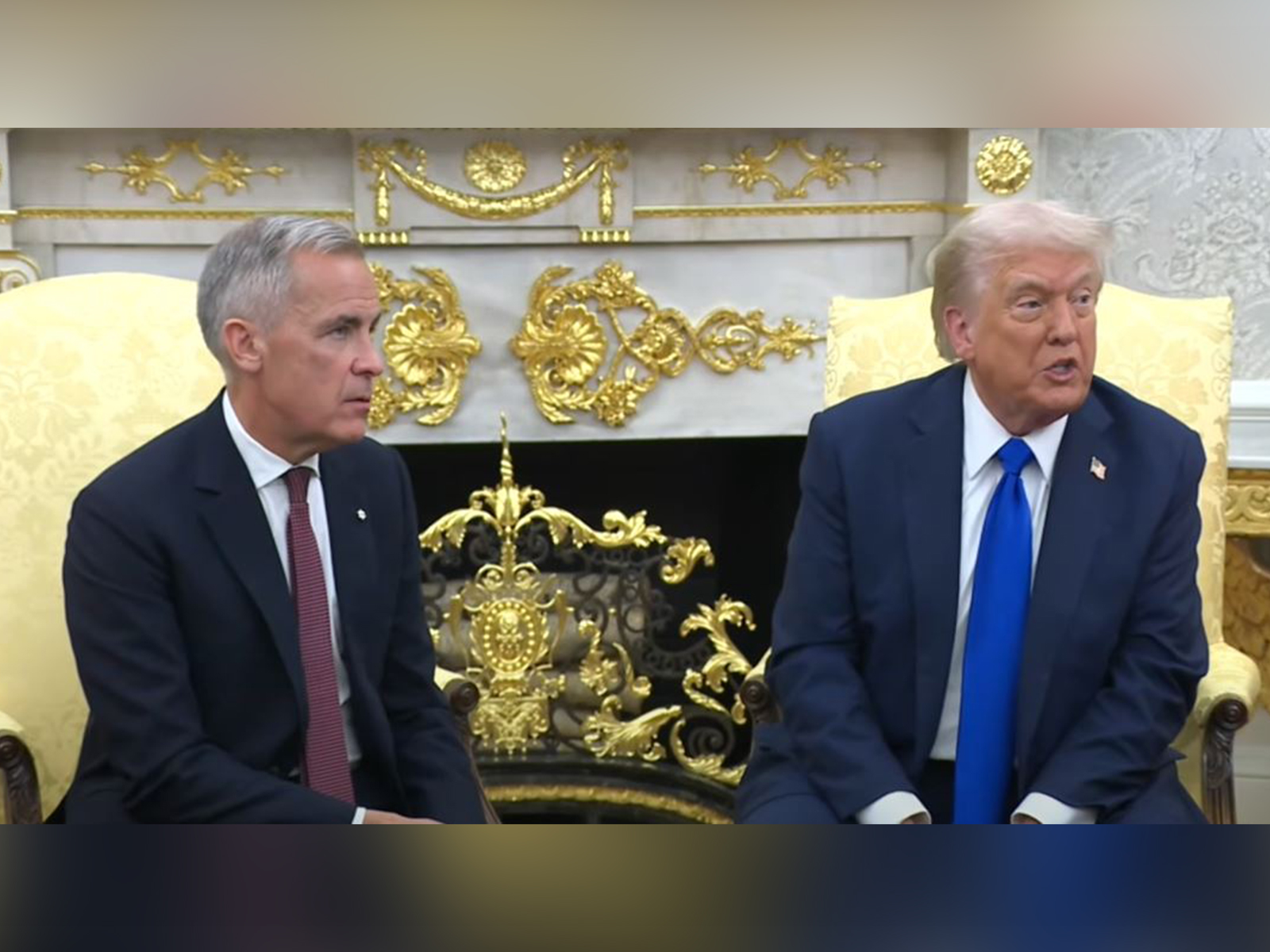 US President Donald Trump meets Canadian Prime Minister Mark Carney (Photo/ White House YouTube) US President Donald Trump meets Canadian Prime Minister Mark Carney (Photo/ White House YouTube)