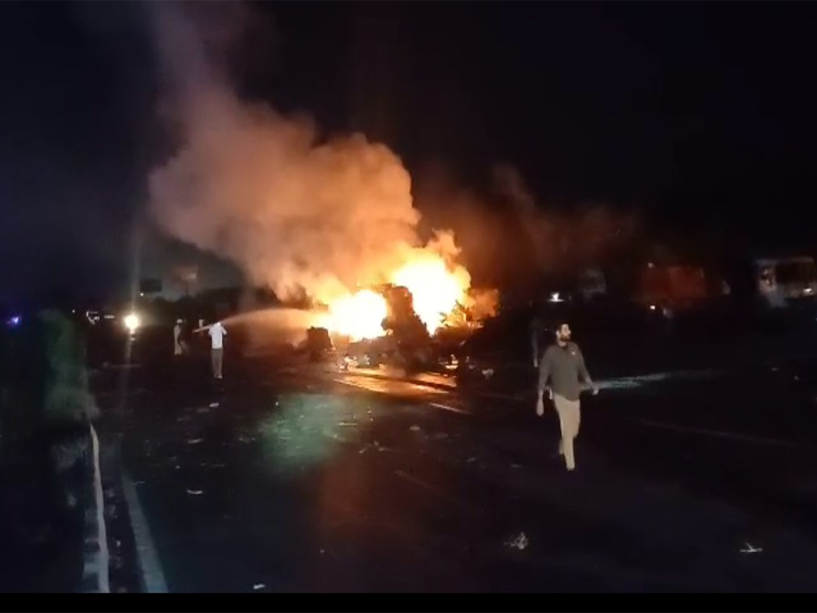 Visuals from the spot. (Photo/ANI)