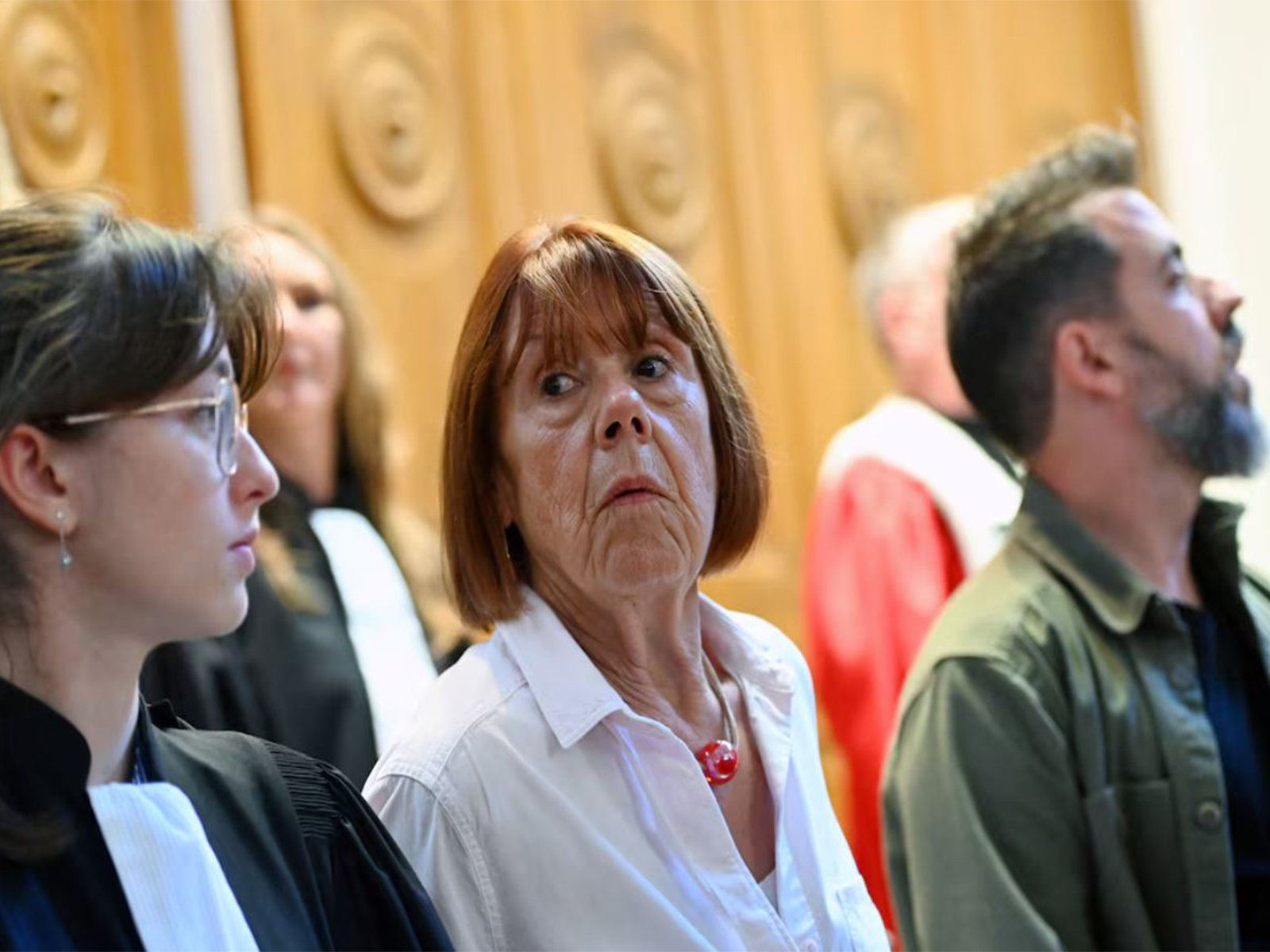 French woman Gisele Pelicot, the victim of a mass rape orchestrated by her then-husband Dominique Pelicot (Photo/Reuters)