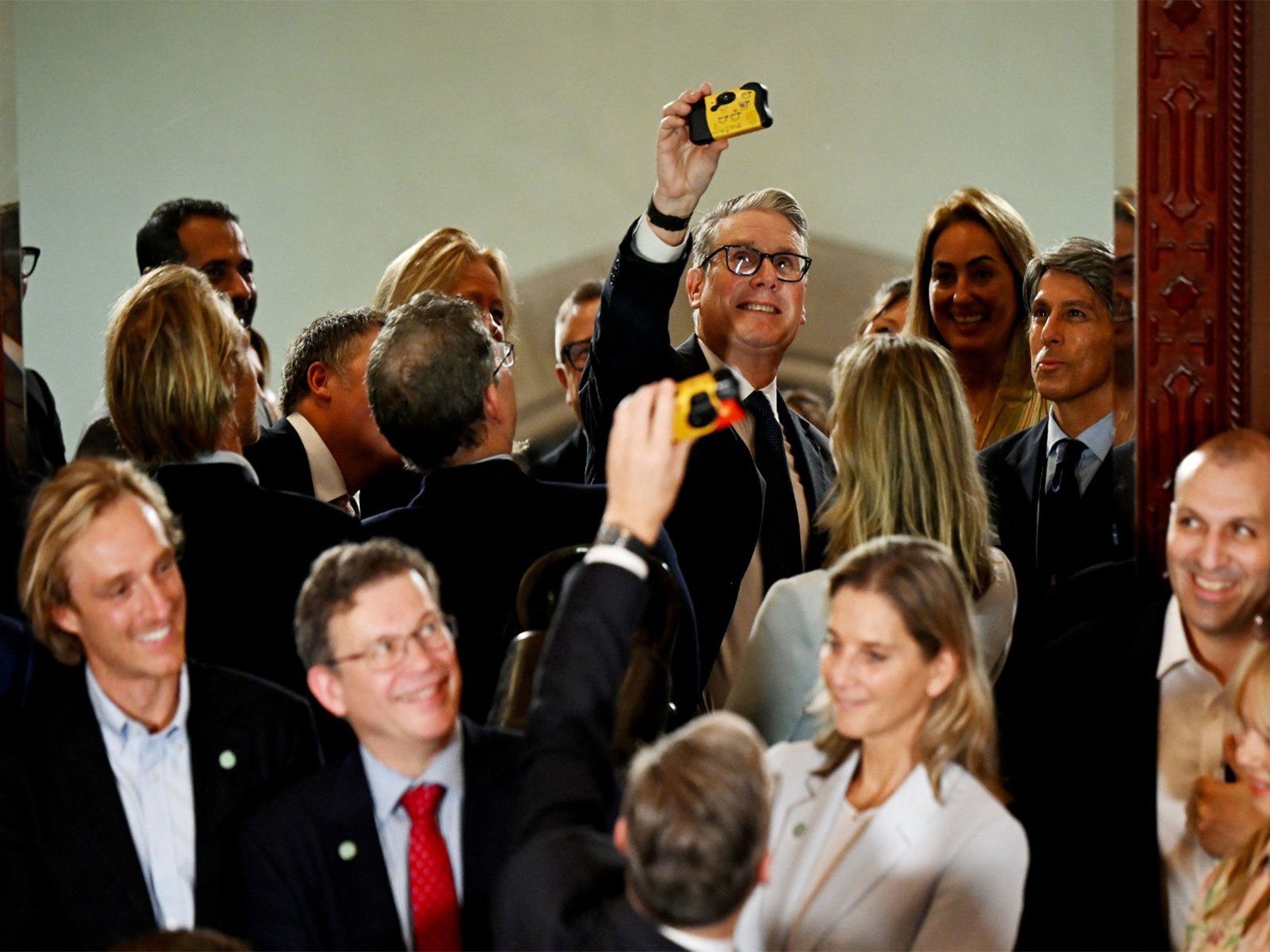 British PM Keir Starmer interacting with business leaders in Mumbai (Photo/ Pool via Reuters) British PM Keir Starmer interacting with business leaders in Mumbai (Photo/ Pool via Reuters)