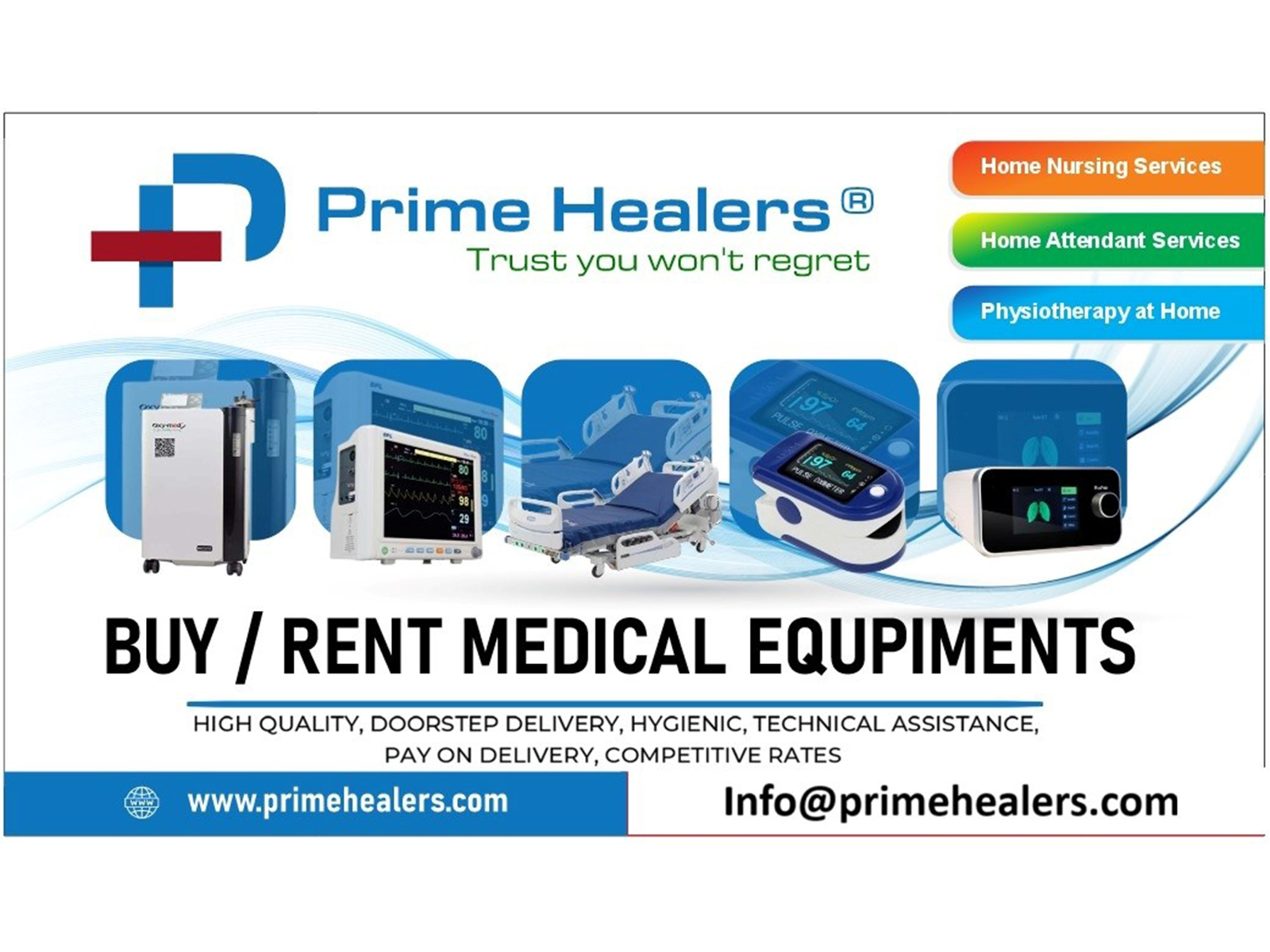 Prime Healers Accelerates Access to Affordable Home Healthcare and Medical Equipment Rentals Across India