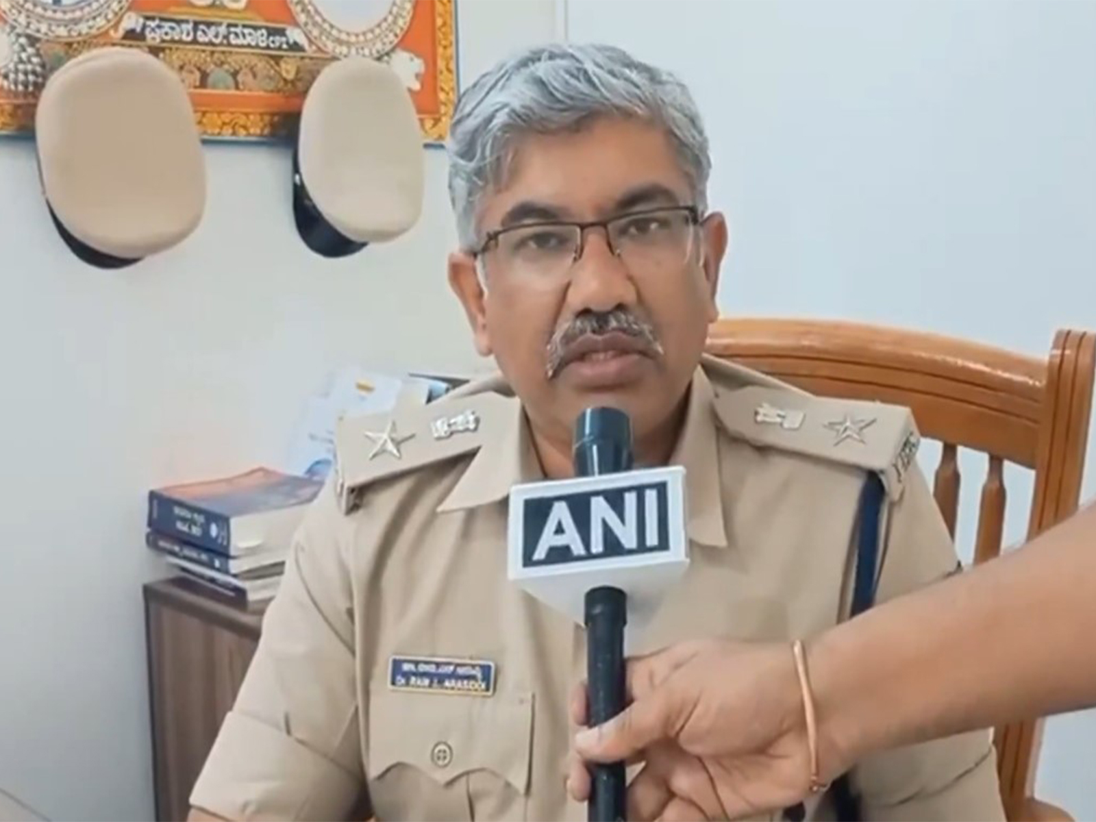 Superintendent of Police (Koppal) Ram L Arasiddi (Photo/ANI) Superintendent of Police (Koppal) Ram L Arasiddi (Photo/ANI)