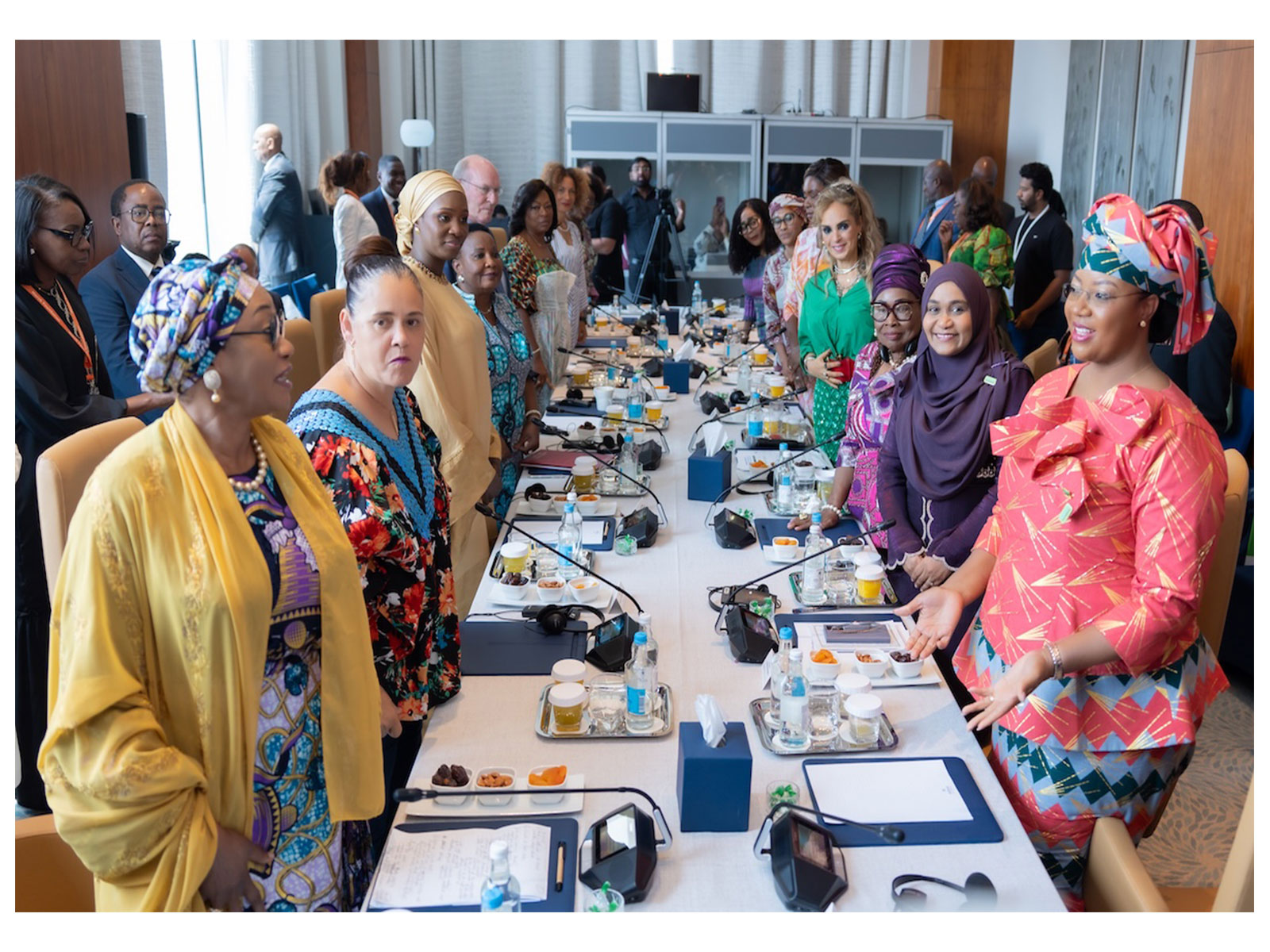 Merck Foundation Chairman and CEO with the First Ladies of Africa and Asia at the 7th Edition of Merck Foundation First Ladies Initiative Summit