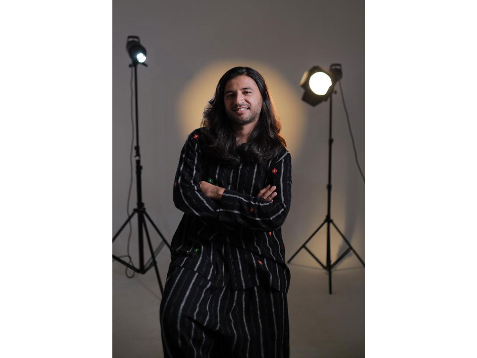 Designer Aaquib Wani (Photo: Adani Ahmedabad Marathon)