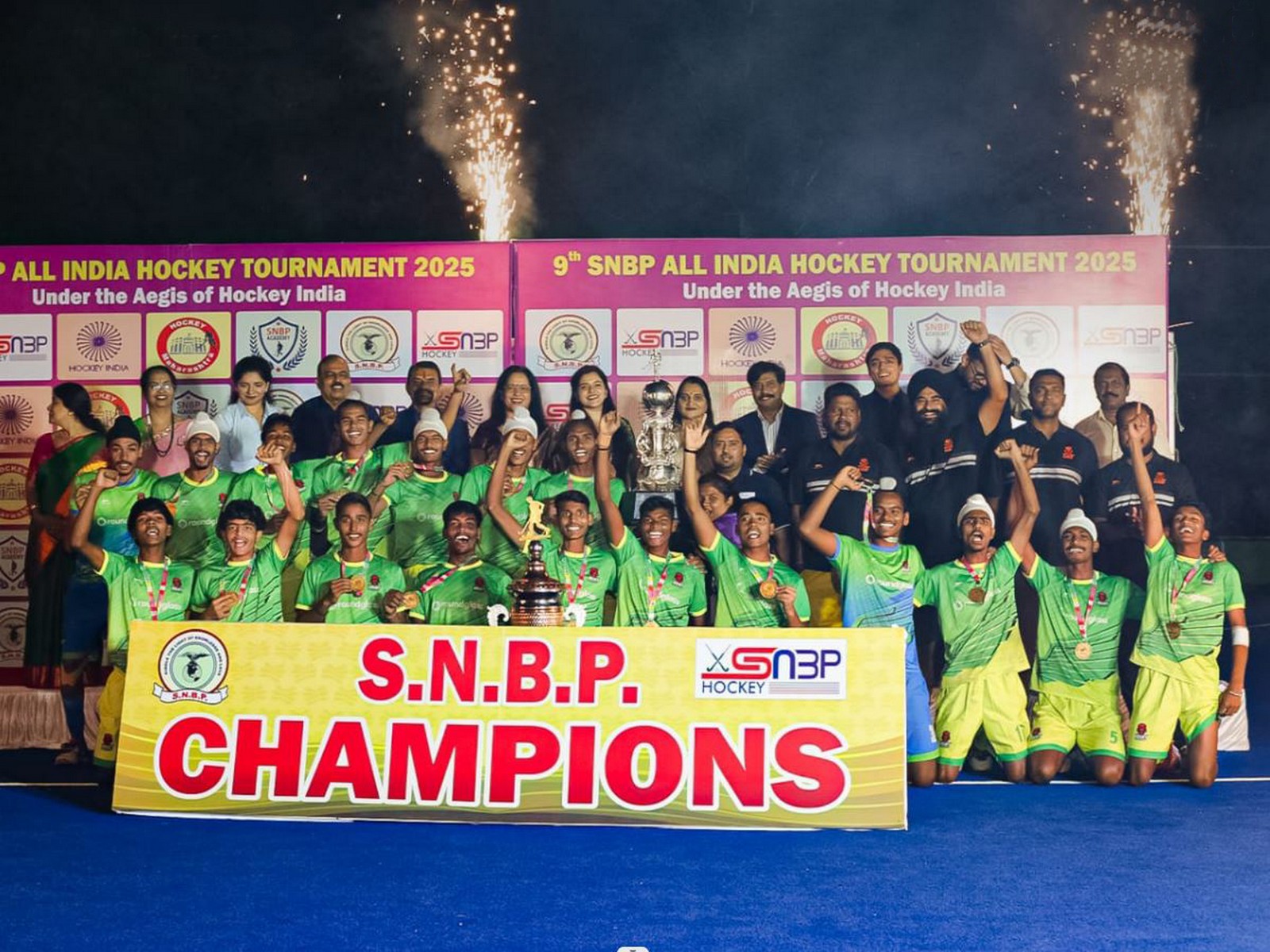 Winnes of SNBP All India Hockey Tournament Under 16 Boys (Photo: RGHA) Winnes of SNBP All India Hockey Tournament Under 16 Boys (Photo: RGHA)
