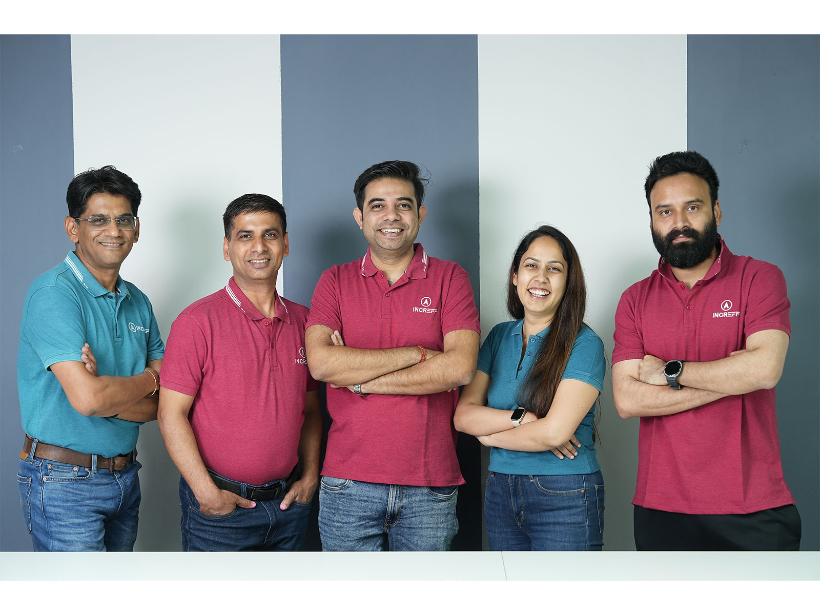L to R: Rajul Jain- Co-Founder & CEO, Anshuman Agarwal-Co-Founder & COO, Vishal Raj- Co-Founder & CTO, Kanika Bhalla-CRO, Vaibhav Shukla- VP & Global Head, Merchandising & Planning L to R: Rajul Jain- Co-Founder & CEO, Anshuman Agarwal-Co-Founder & COO, Vishal Raj- Co-Founder & CTO, Kanika Bhalla-CRO, Vaibhav Shukla- VP & Global Head, Merchandising & Planning