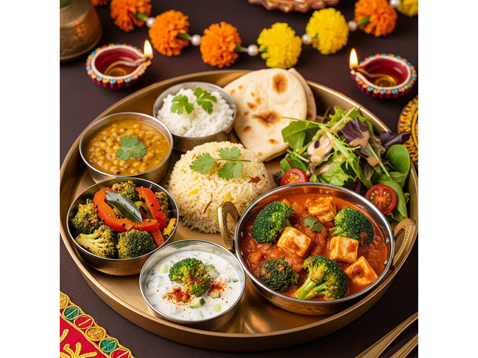 Balance is beautiful with broccoli on your plate