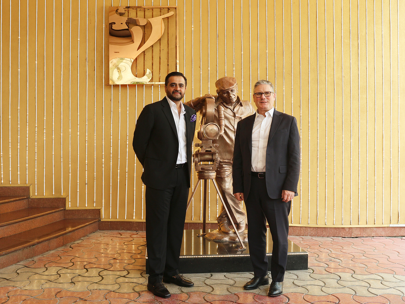 UK PM  Keir Starmer  and Yash Raj Films CEO Akshaye Widhani (Image source: Yash Raj Films)