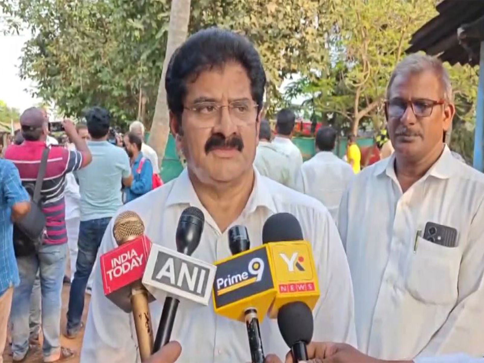 Anaparthi MLA Nallamilli Ramakrishna Reddy (Photo/ANI)