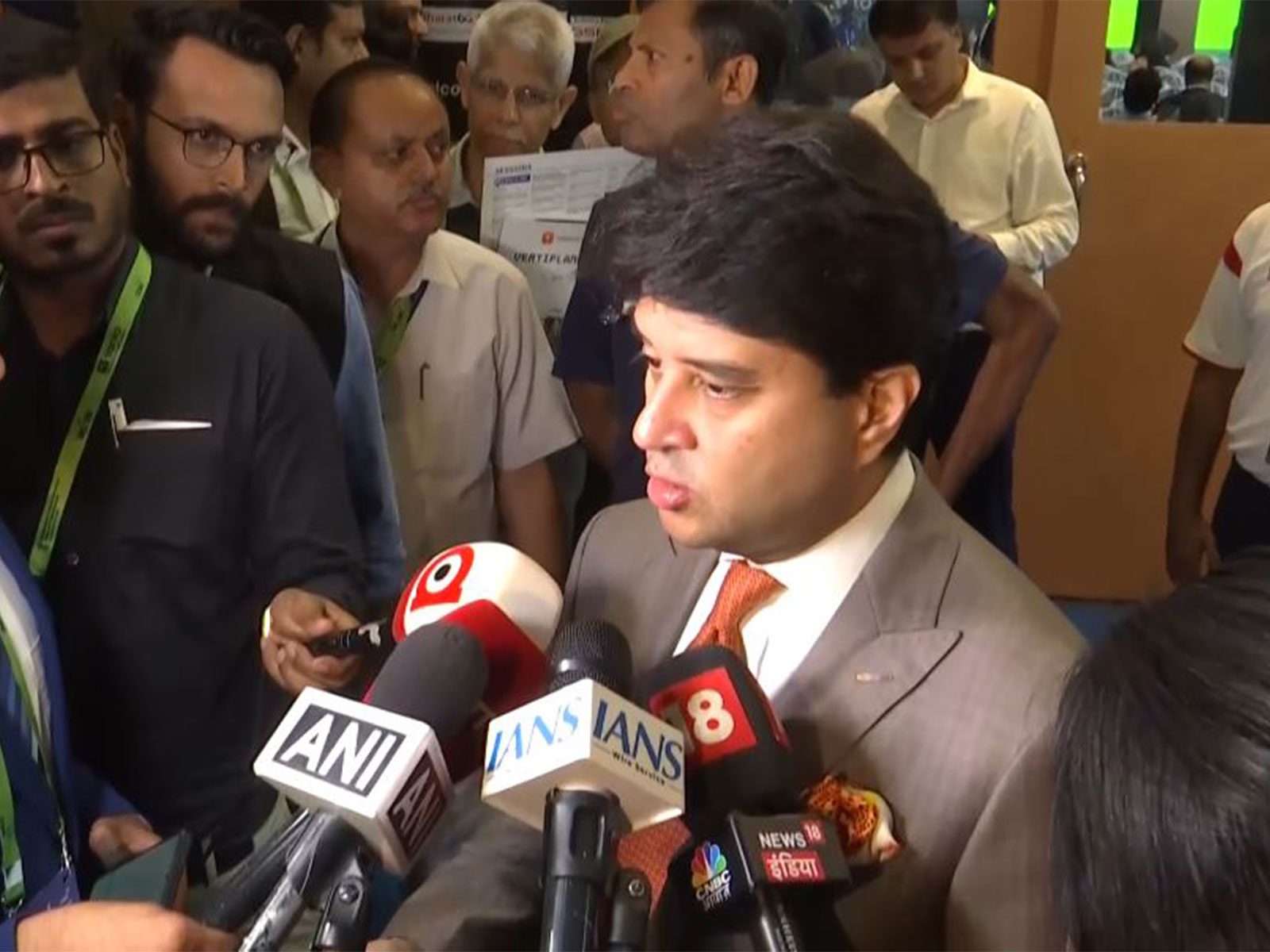 Union Minister for Communications Jyotiraditya M. Scindia (Photo/ANI)