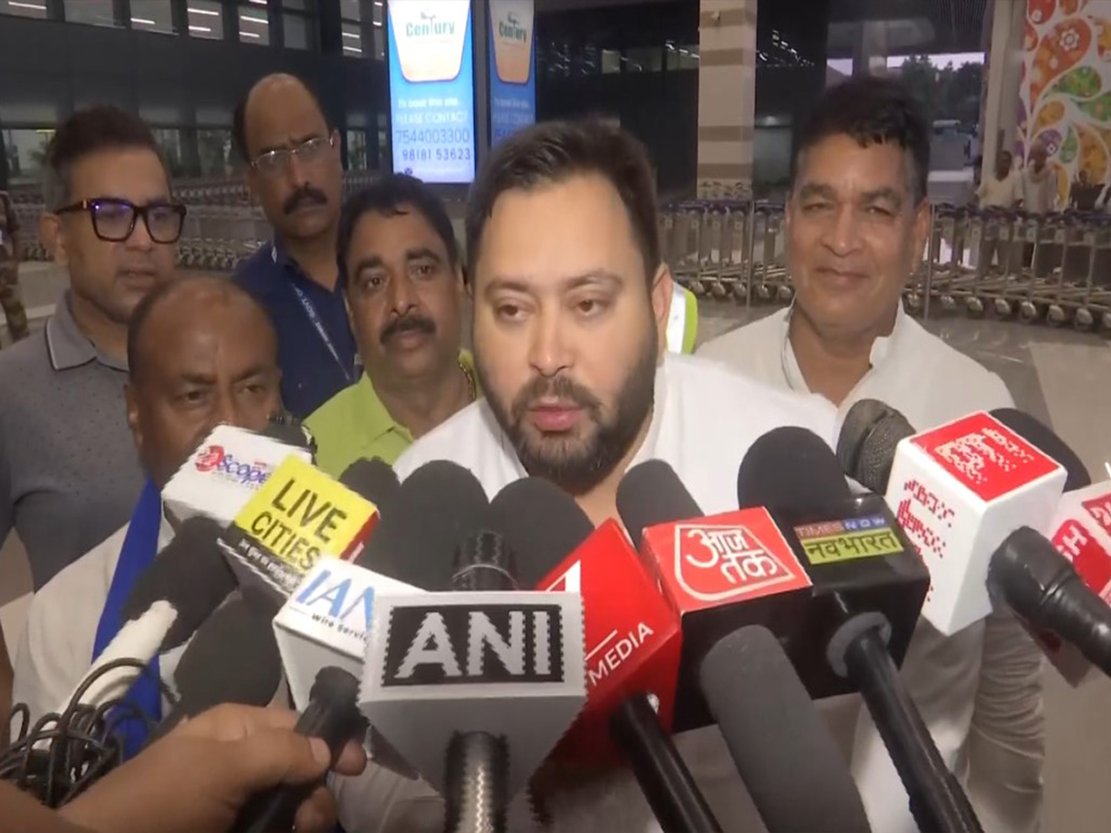 Rashtriya Janata Dal (RJD) leader Tejashwi Yadav  (Photo/ANI)
