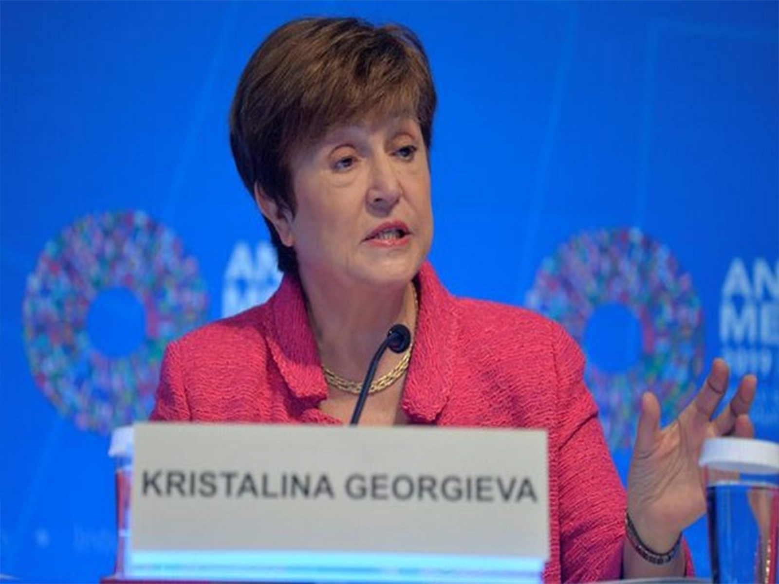International Monetary Fund (IMF) Managing Director Kristalina Georgieva (File Photo/ANI) International Monetary Fund (IMF) Managing Director Kristalina Georgieva (File Photo/ANI)