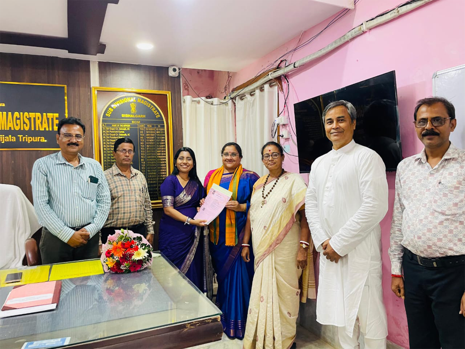 Tripura Government approves establishment of Sri Sri Ravi Shankar University in Kamalasagar Constituency (Photo/Media Kamalanagar MLA)