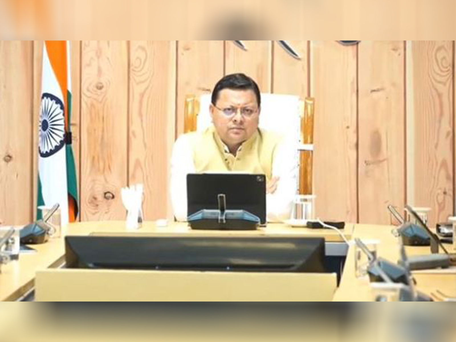 Uttarakhand Chief Minister Pushkar Singh Dhami (Photo/ANI)