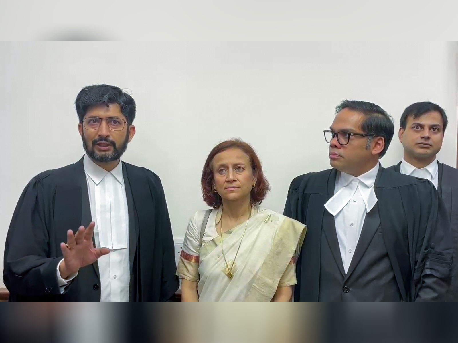 Gitanjali Angmo wither her lawyers (Photo/ANI)