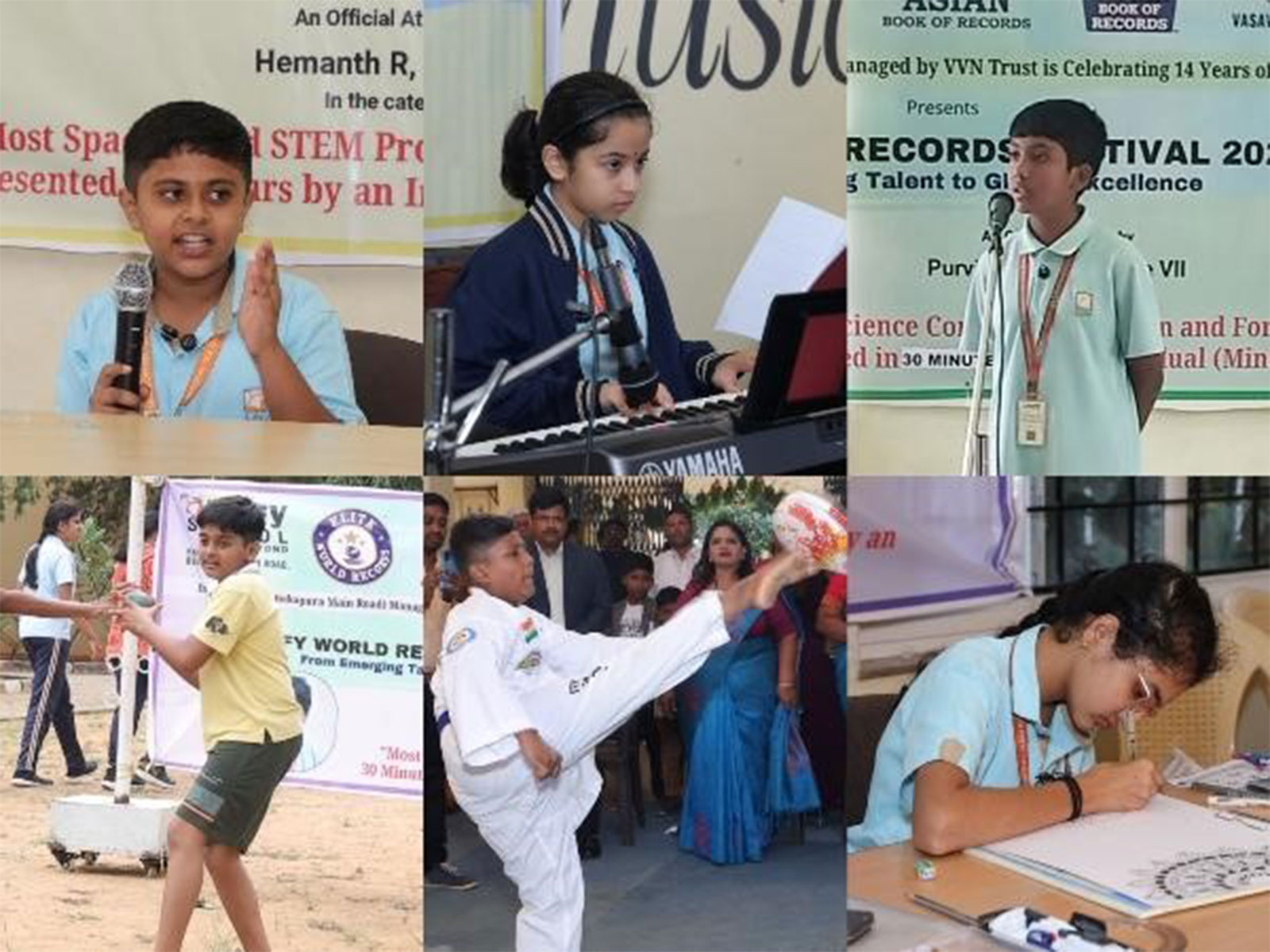Edify School Sets Global Benchmark at Elite World Records Festival