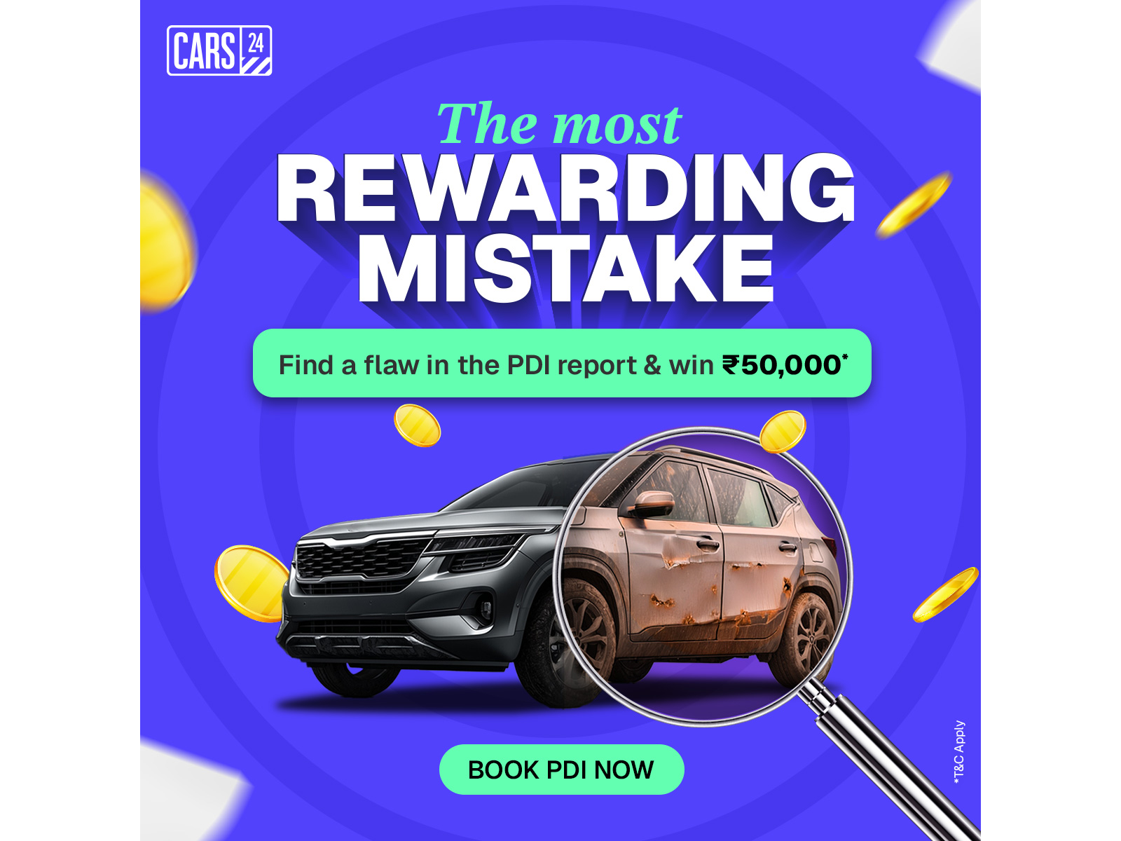 CARS24 backs its PDI reports with Rs. 50,000, bringing transparency to India’s pre-owned car market