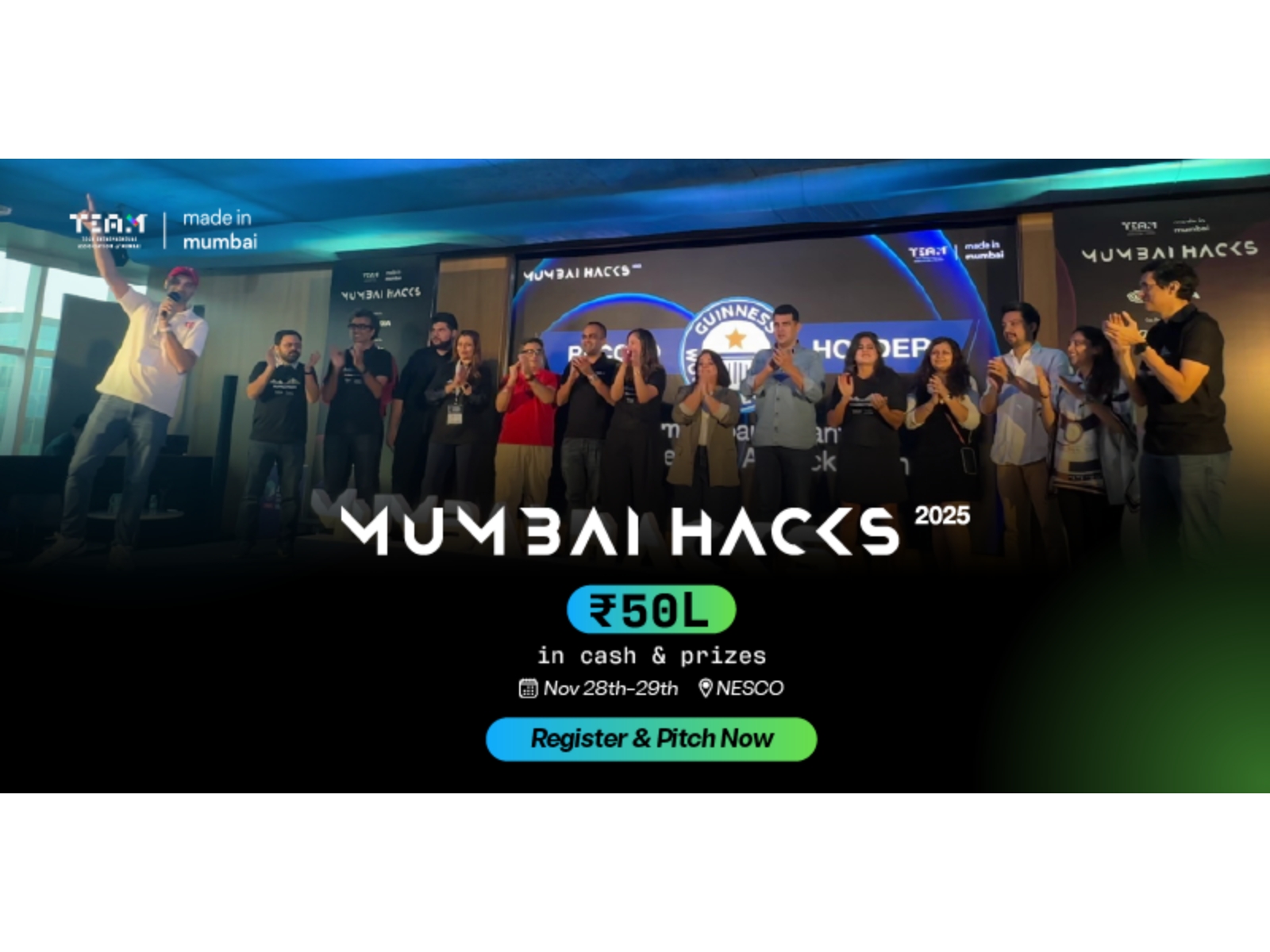 TEAM returns with MumbaiHacks 2025: 3,000+ innovators compete for up to ₹50 lakhs in cash and rewards at India's premier Agentic AI hackathon