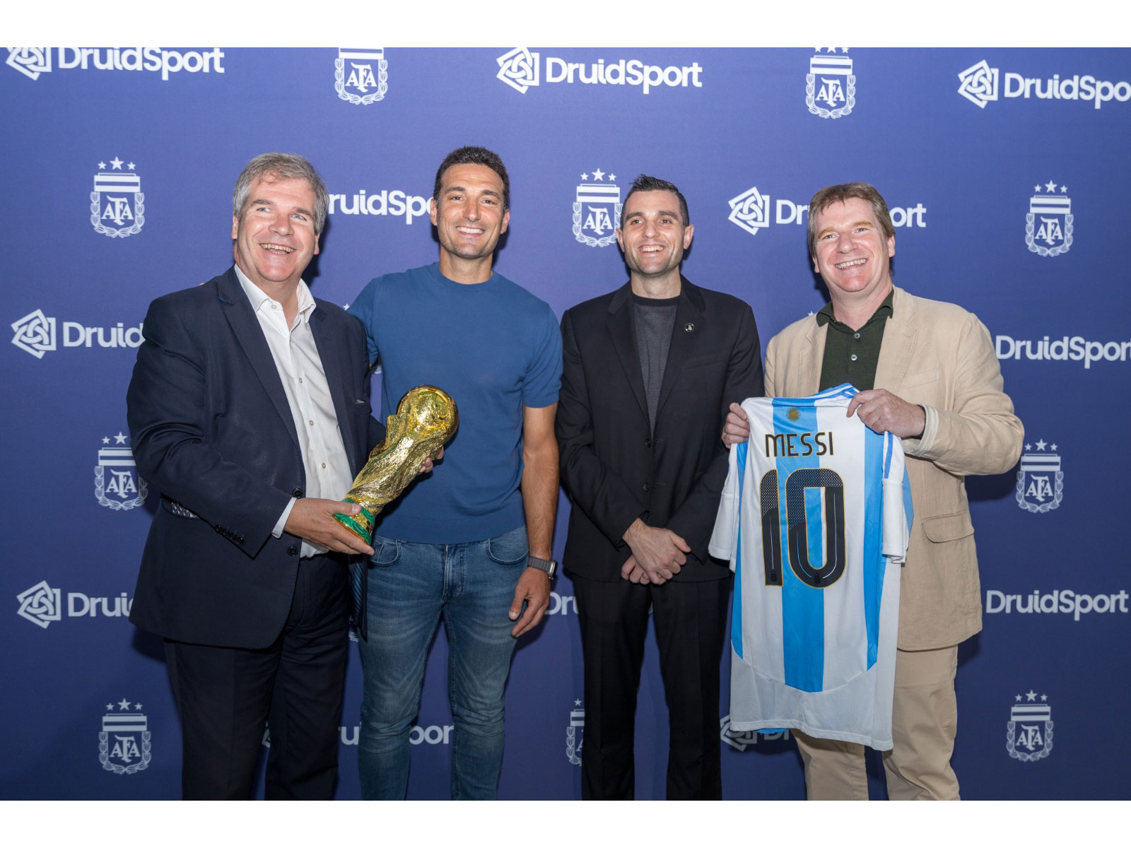 Druid Sport Appointed as Exclusive Commercial Representative of the Argentine Football Association in the Indian Subcontinent
