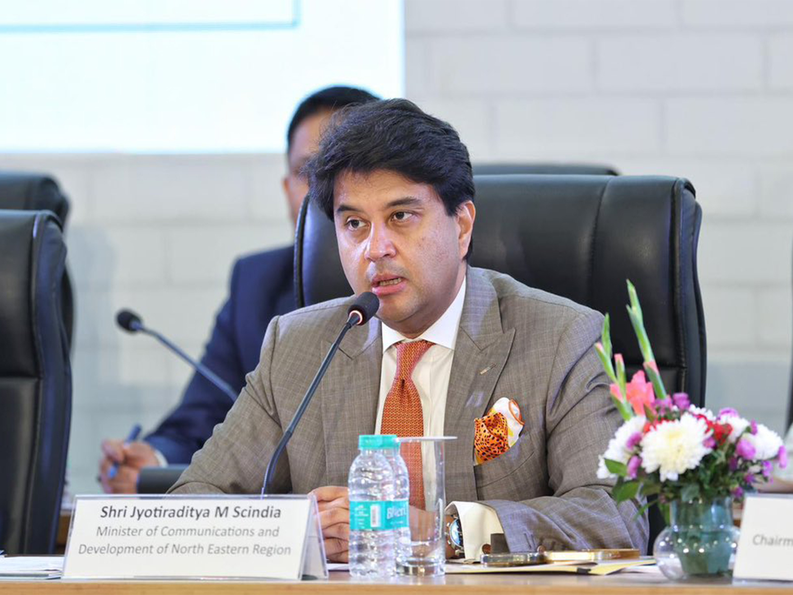 Jyotiraditya Scindia, Union Minister for Communications (Photo/@JM_Scindia)