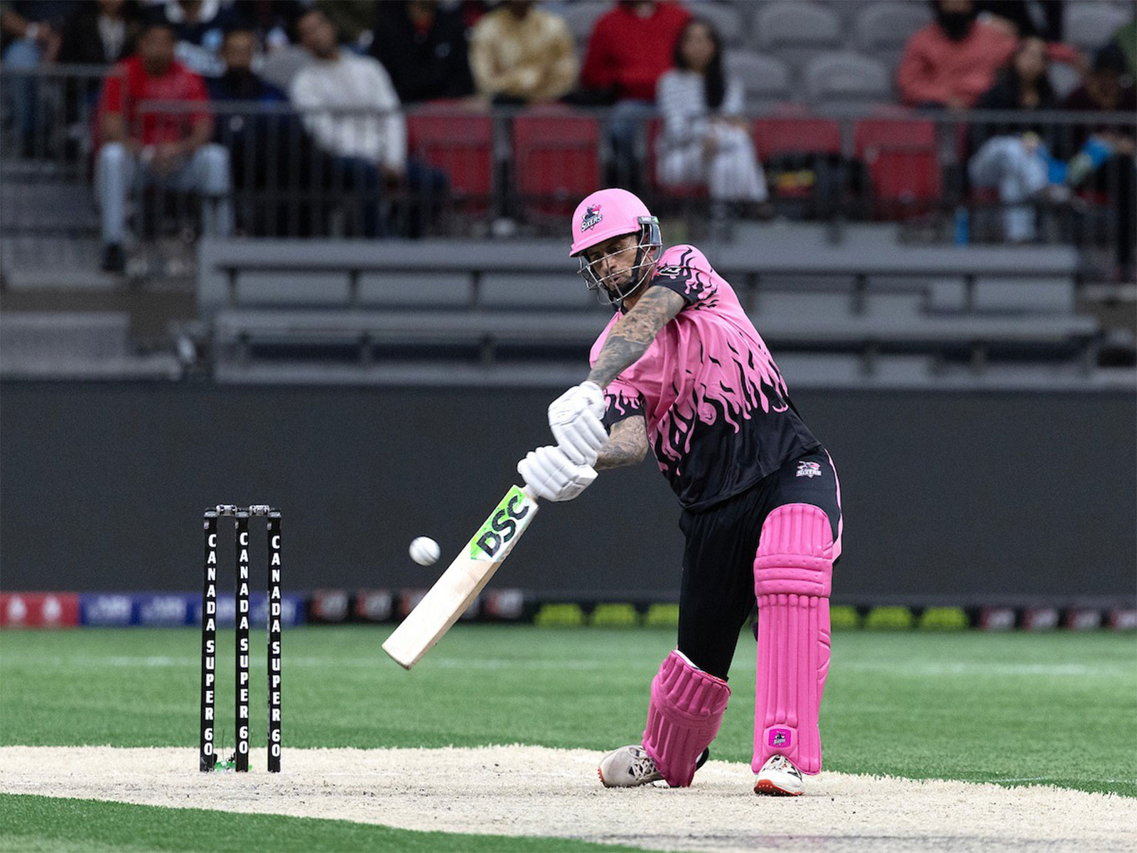 Alex Hales in action. (Photo: Canada Super 60)