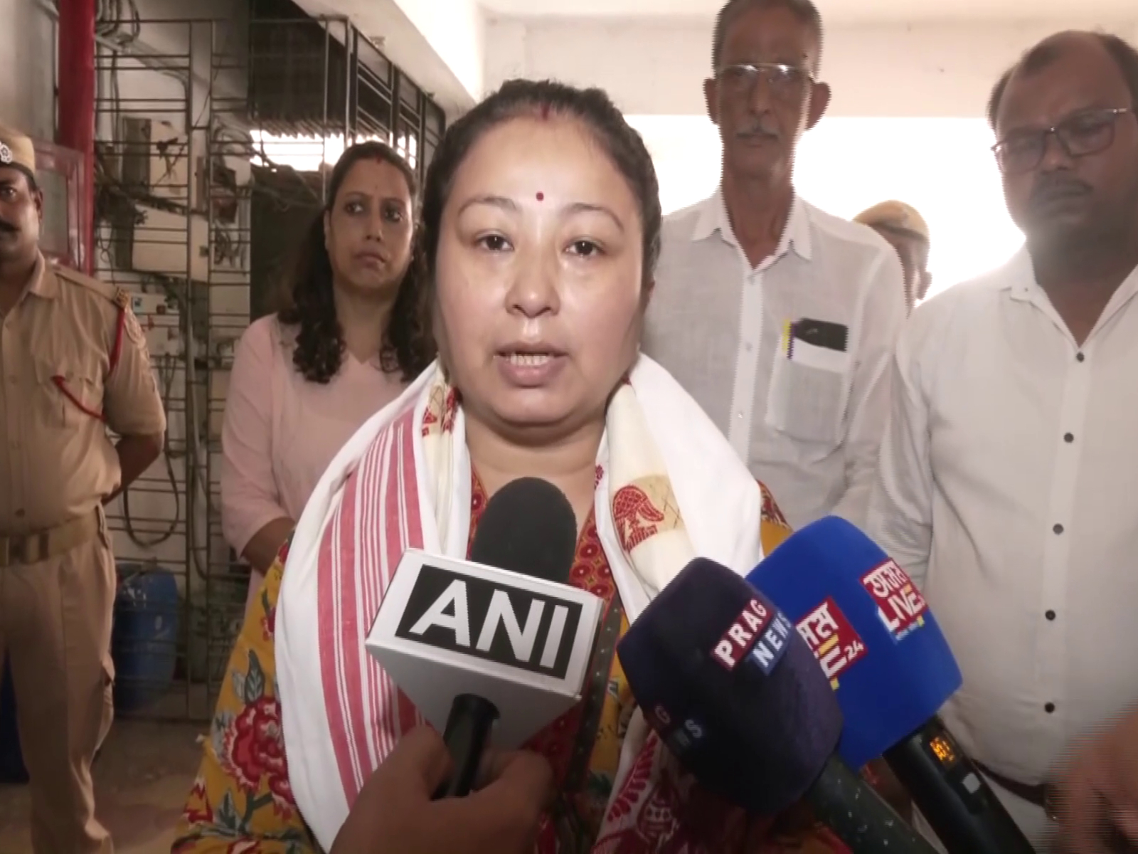 Late singer Zubeen Garg's wife Garima Saikia (Image source: ANI)