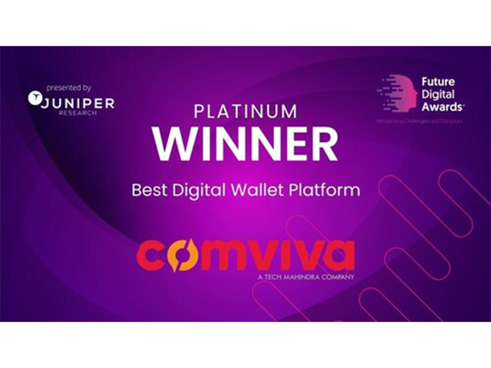 Comviva’s mobiquity® Pay wins “Best Digital Wallet” Platinum Award at Juniper Research Future Digital Awards 2025