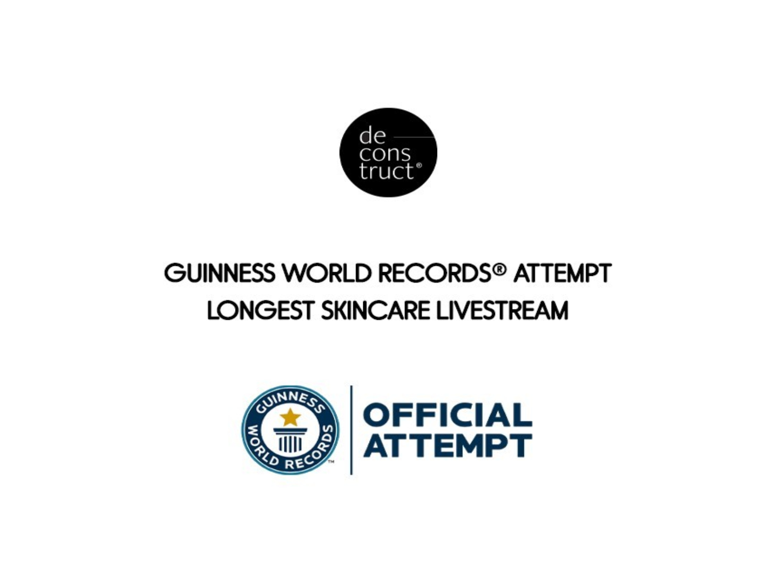24 Hours, 24 Dermats, Zero Fees: Deconstruct’s 24-Hour Dermathon in a Historic GUINNESS WORLD RECORDS® Title Attempt
