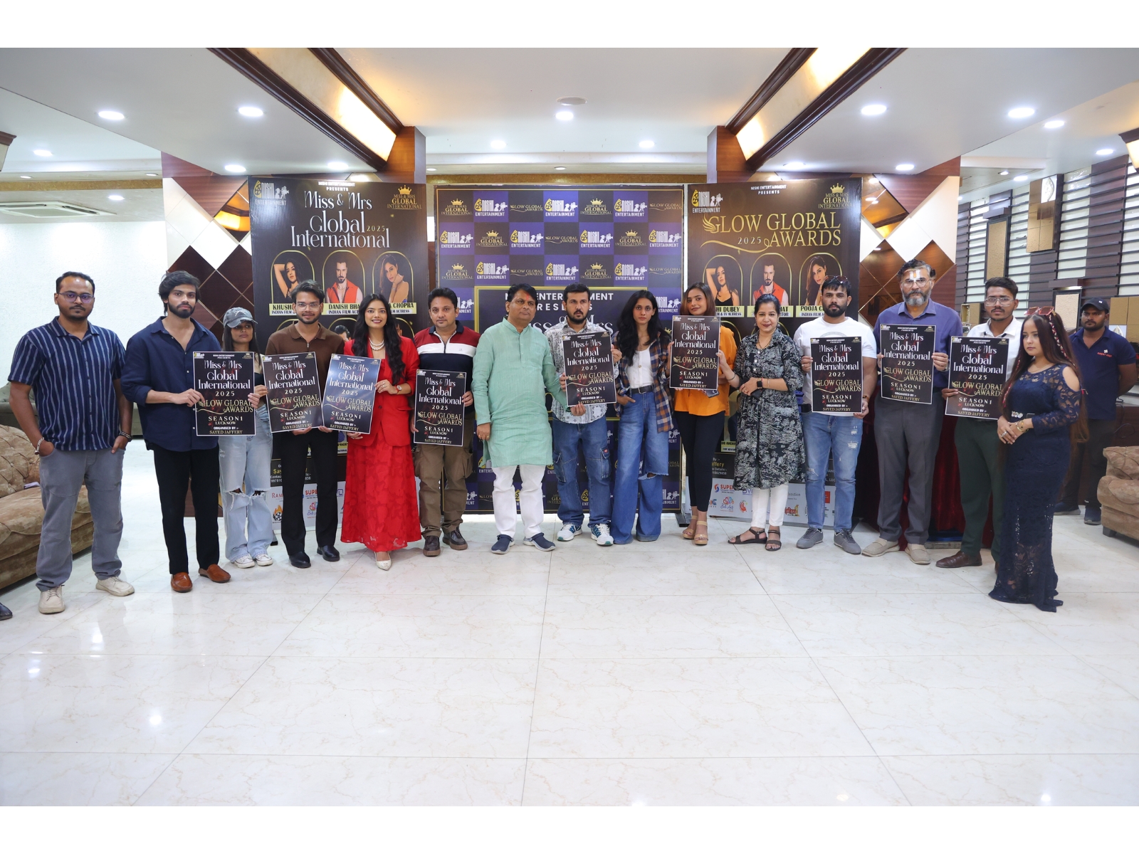 Nishi Entertainment Launched the Poster for the Grand Red Carpet Show