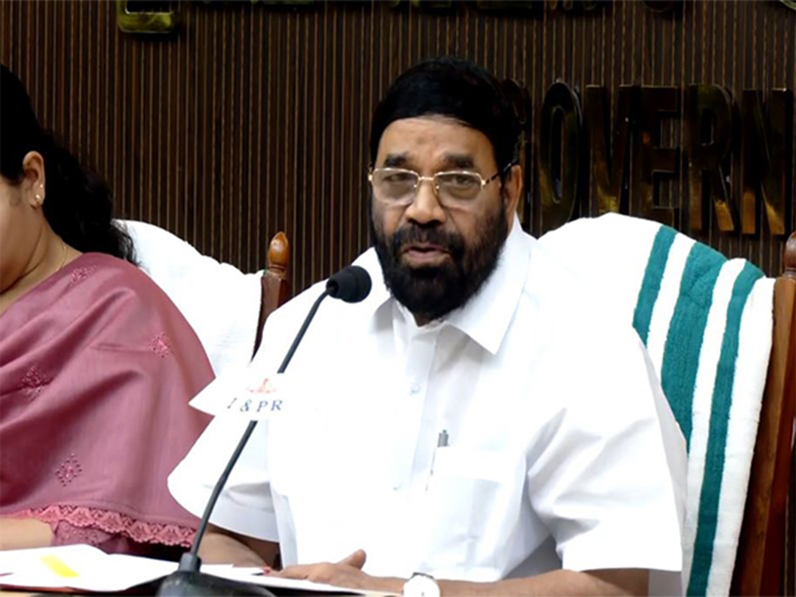 Devaswom Minister V N Vasavan (Photo/ANI)