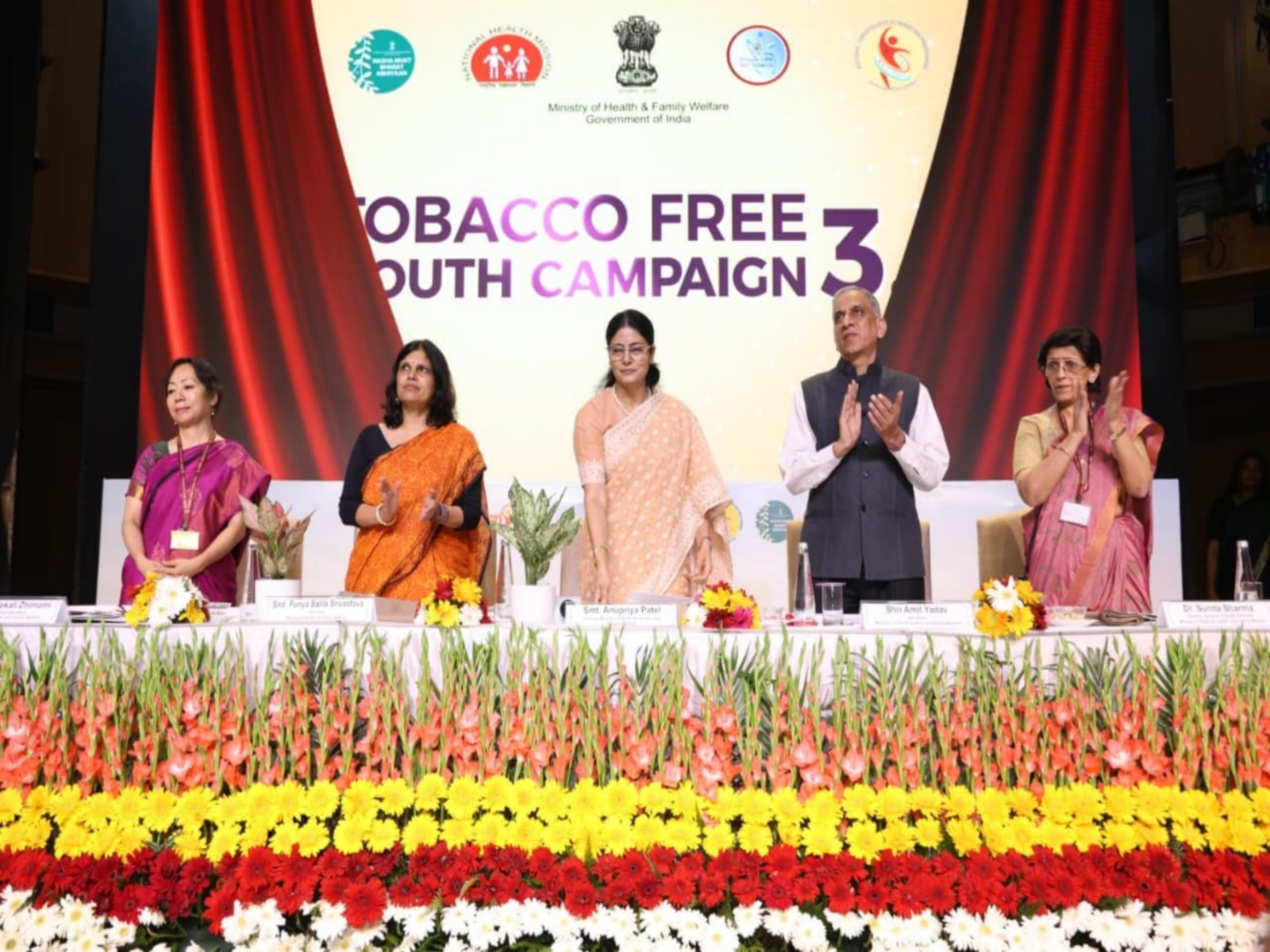 Union MoS Anupriya Patel launches Tobacco Free Youth Campaign 3.0 (Photo: PIB)