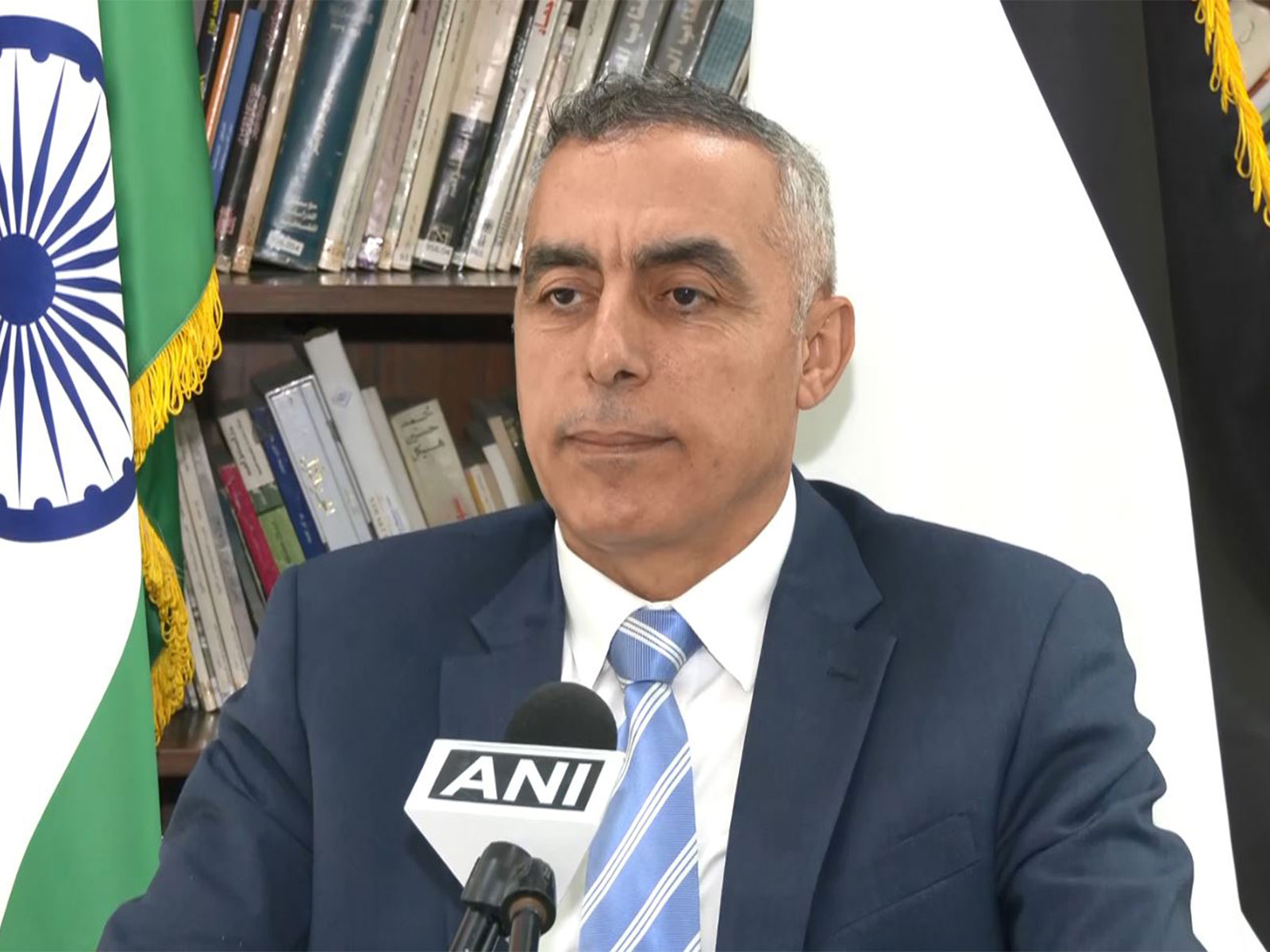 Palestinian Ambassador to India Abdullah Abu Shawesh. (Photo/ANI) Palestinian Ambassador to India Abdullah Abu Shawesh. (Photo/ANI)