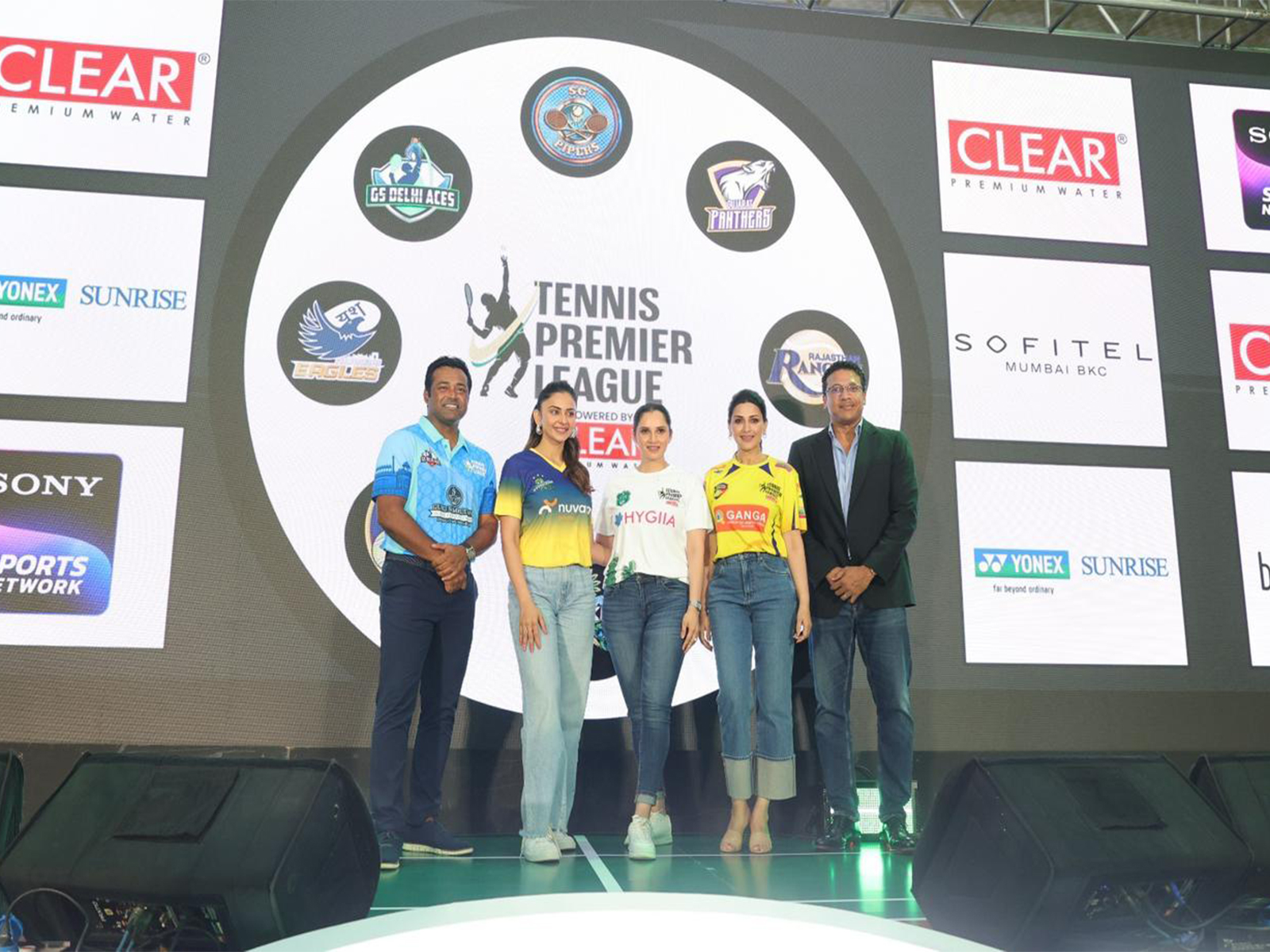 Sania Mirza, Mahesh Bhupathi and Leander Paes. (Photo/TPL)