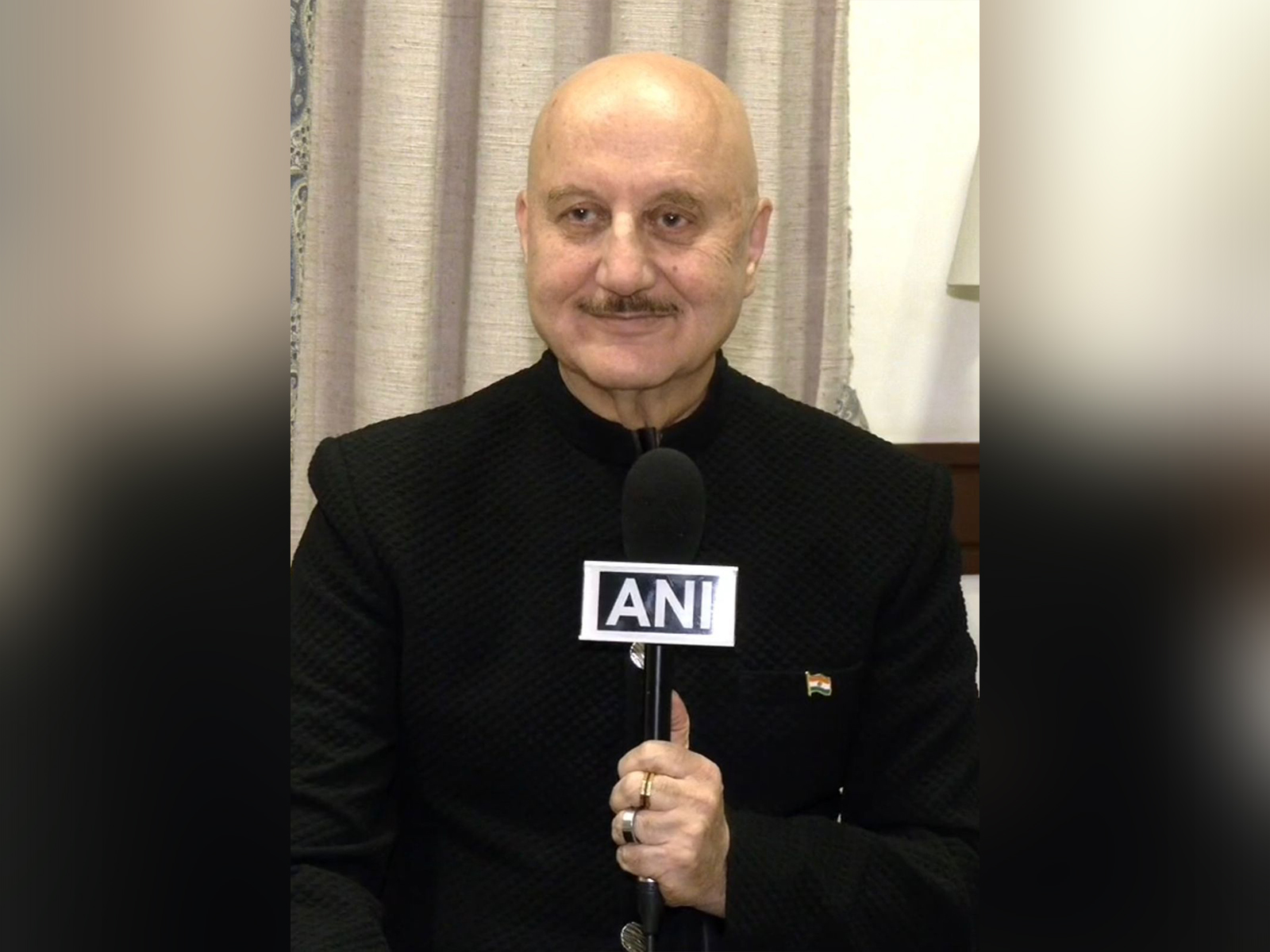 Legendary actor Anupam Kher (Image source: ANI)
