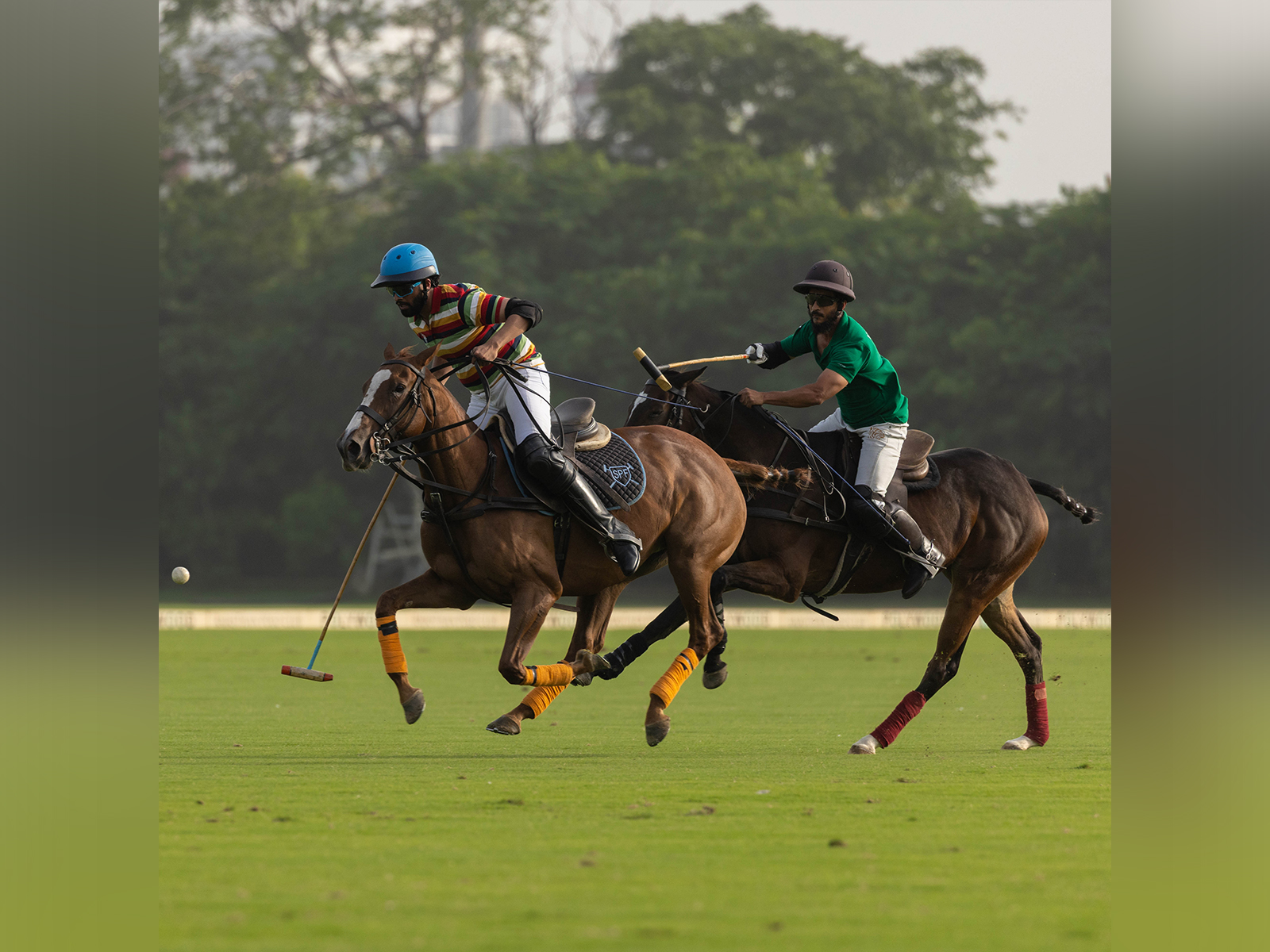 Jaipur Polo taking on Kanota Polo. (Photo/Jaipur Polo team)
