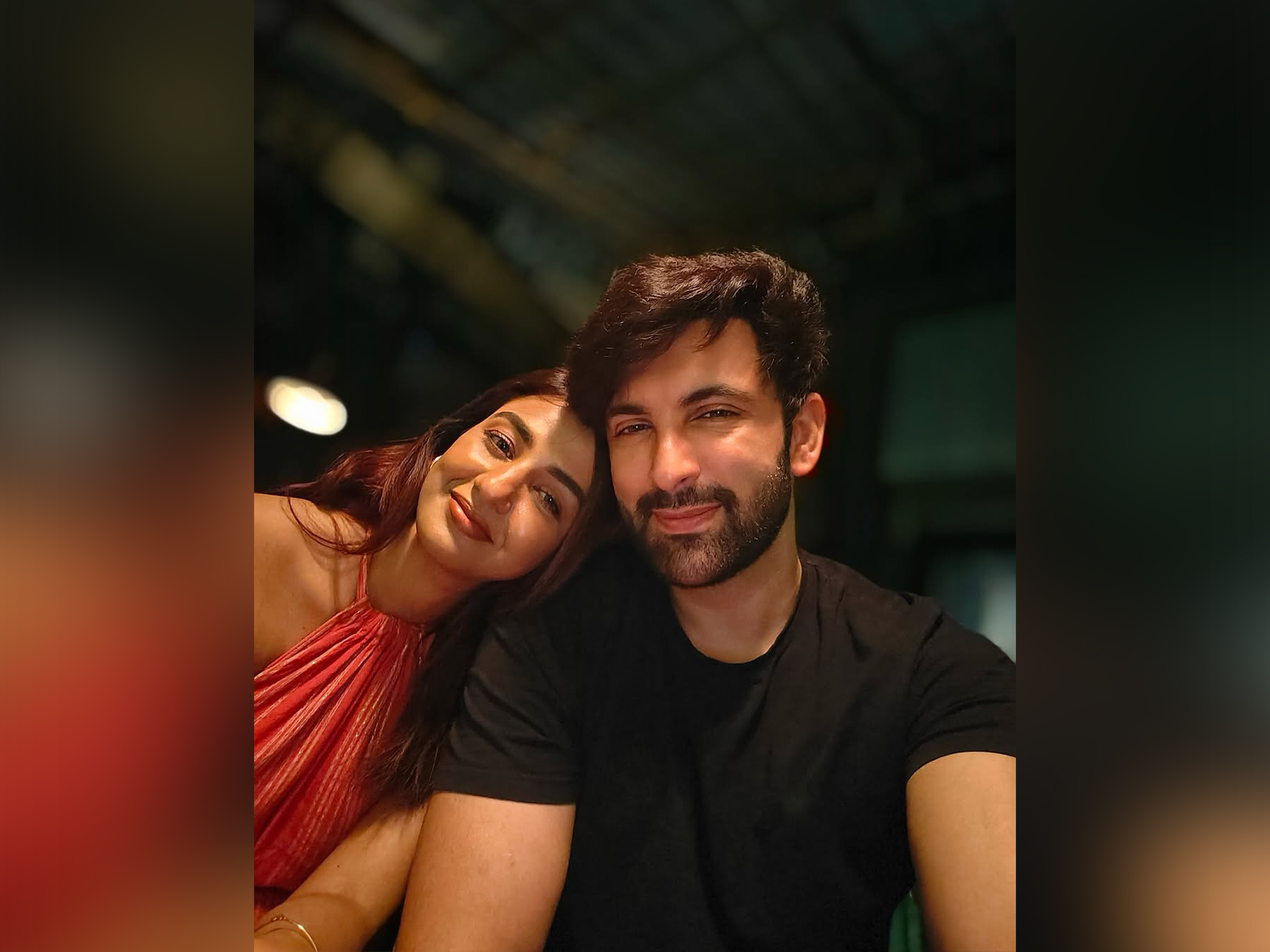 Couple Nandish Sandhu and Kavita Banerjee (Image source: Nandish's Instagram)