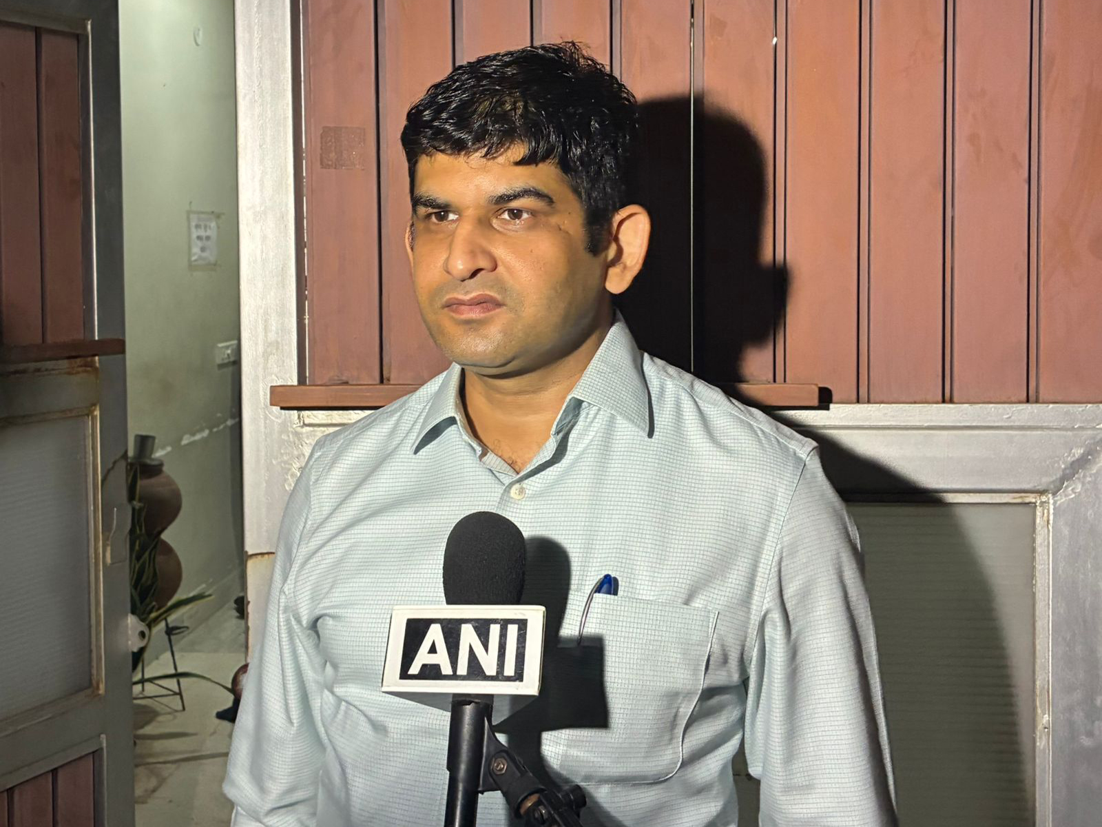 Additional Superintendent of Police, Anti-Corruption Bureau, Sandeep Saraswat (Photo/ANI)