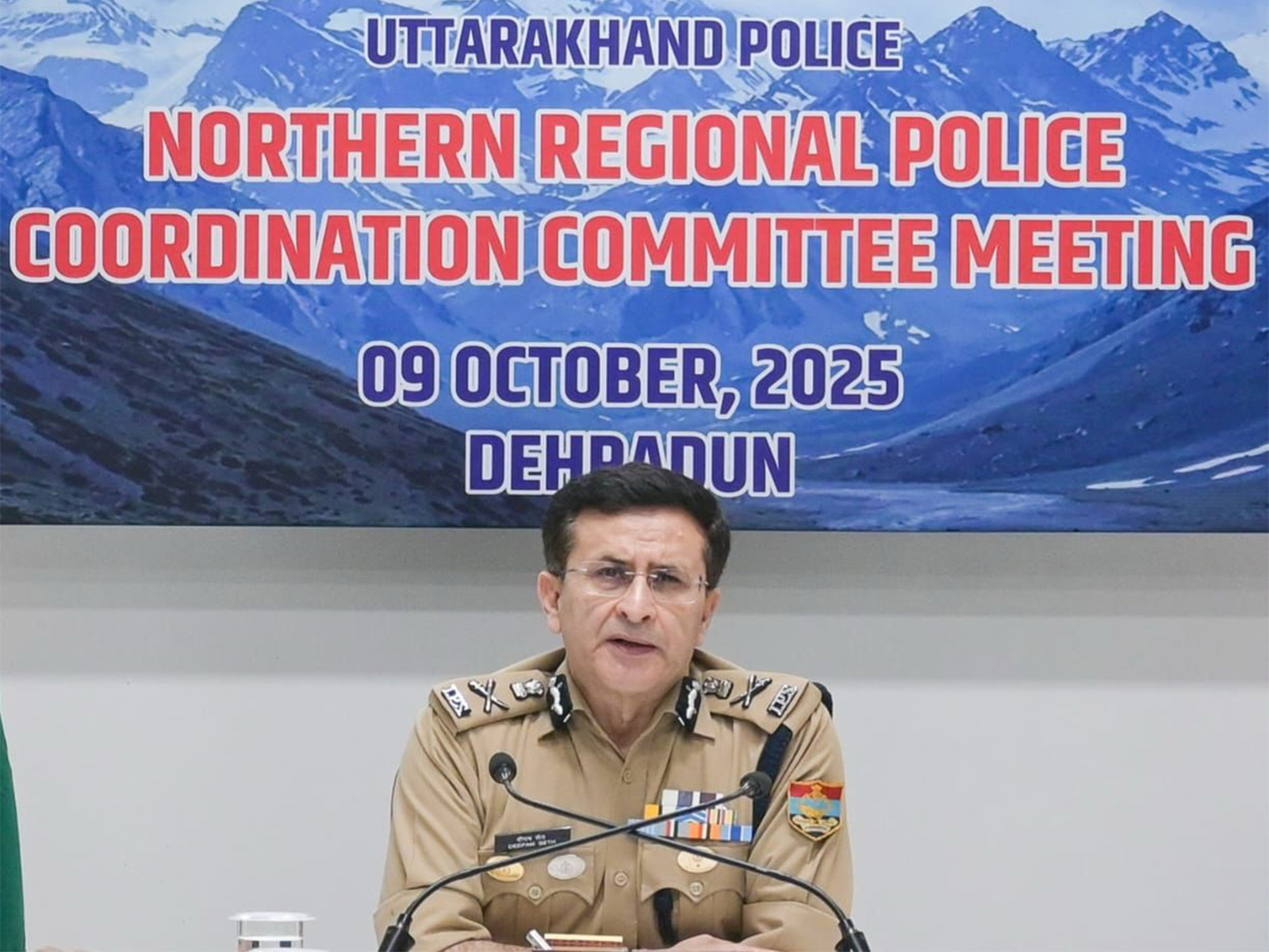 NRPCC meeting in Uttarakhand (Photo/@uttarakhandcops) NRPCC meeting in Uttarakhand (Photo/@uttarakhandcops)