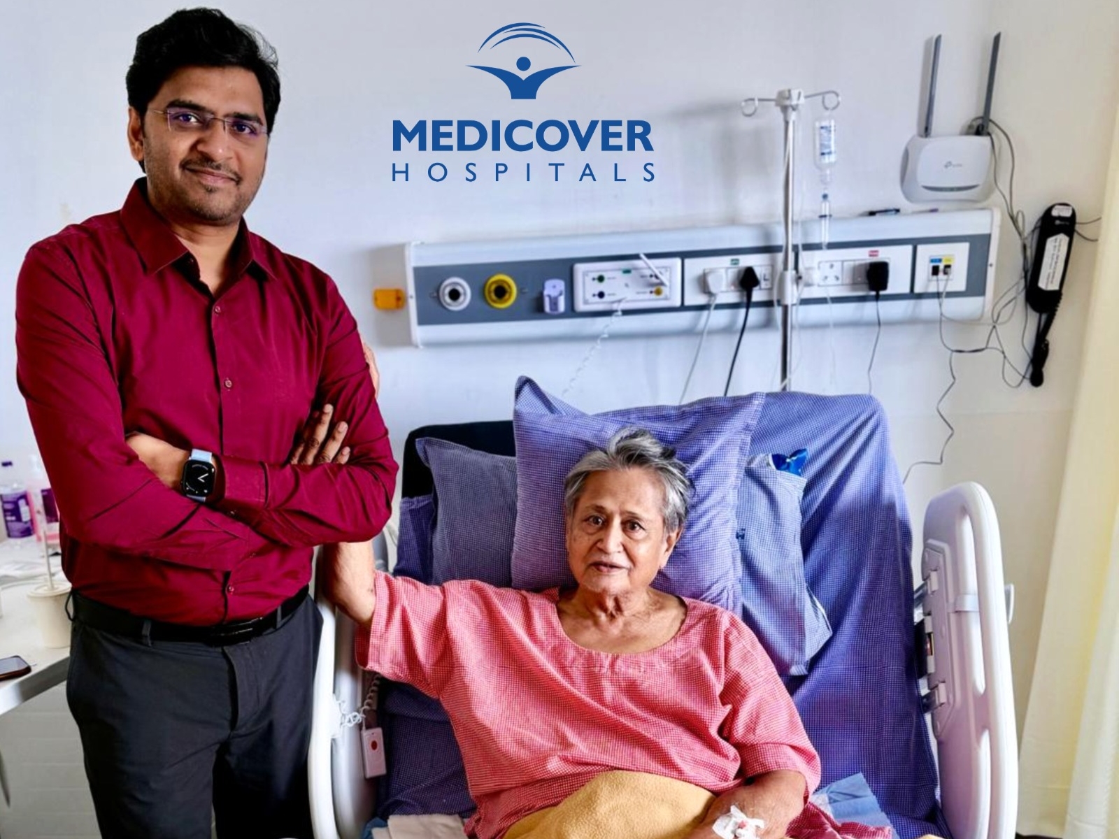 A new ray of life for a 90-year-old male — The miracle of robotic surgery at Medicover Hospital