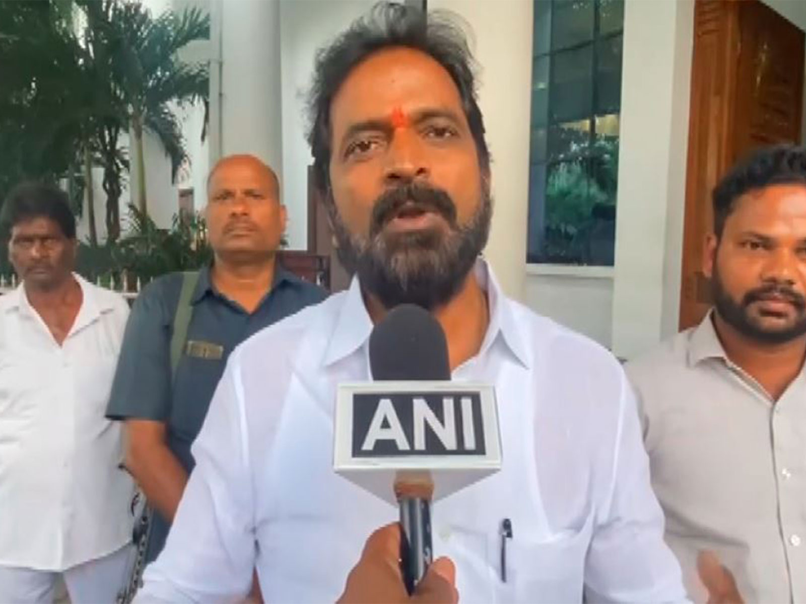 BRS leader V Srinivas Goud (Photo/ANI)