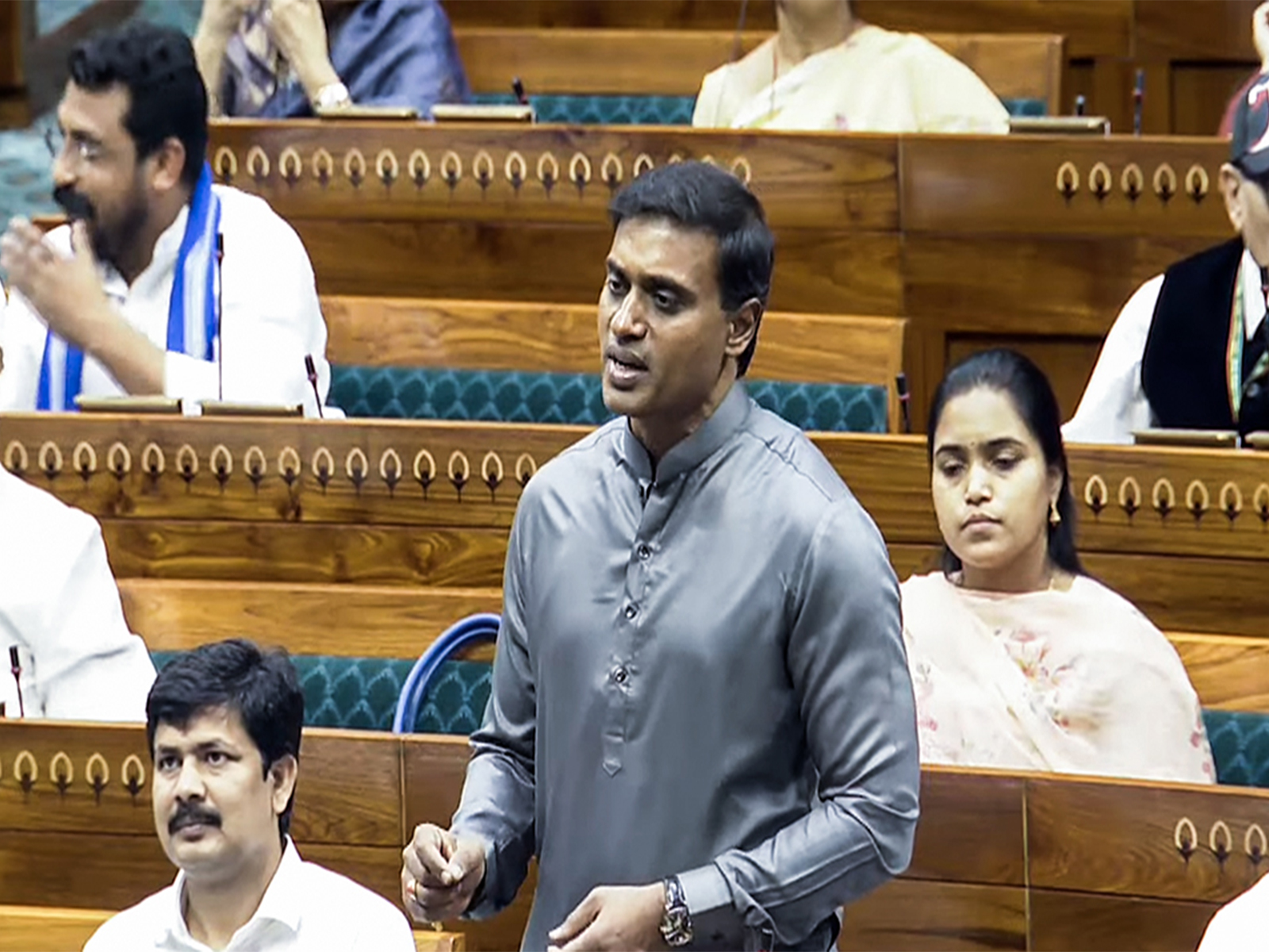 YSRCP Rajampet MP P. V. Midhun Reddy (File Photo/ANI)