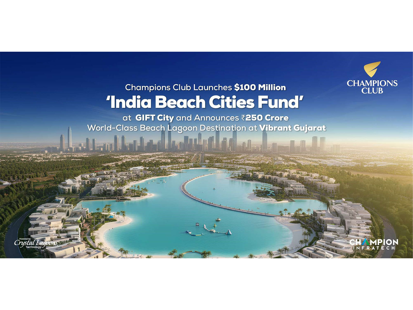Pioneering India’s beach city revolution with world-class lagoons, sustainable living, and iconic destinations