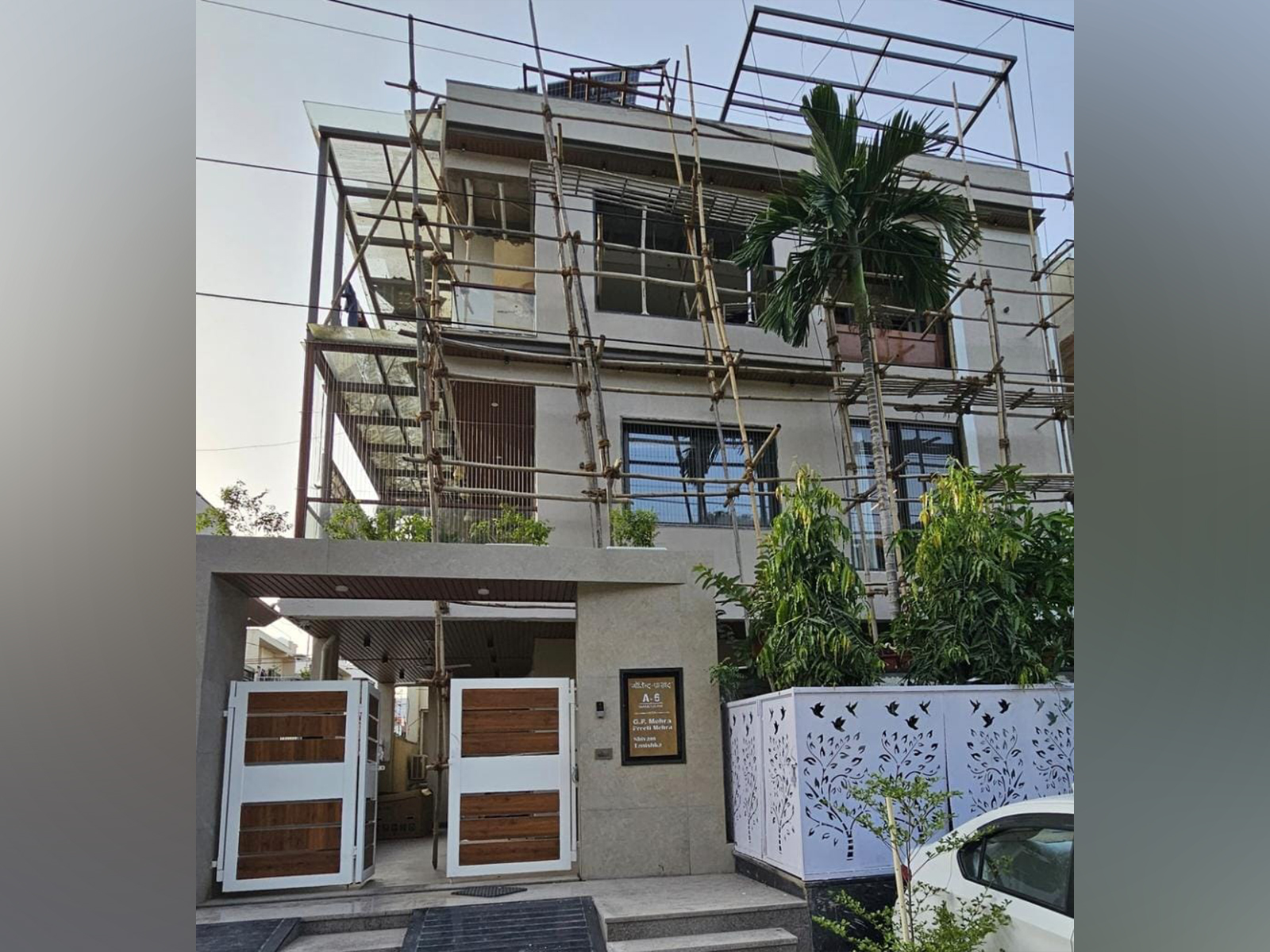 Residence of retired PWD Chief engineer GP Mehra in Bhopal (Photo / Lokayukta)