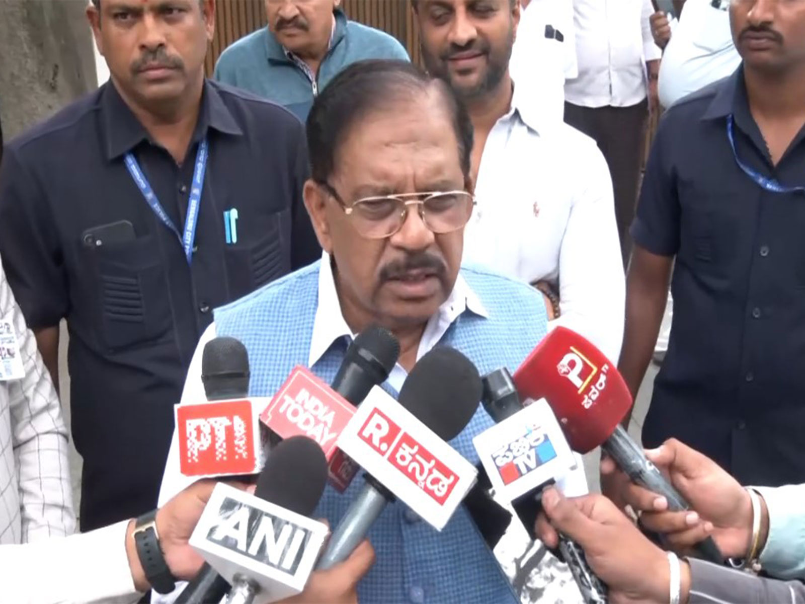 Karnataka Home Minister G Parameshwara (Photo/ANI)