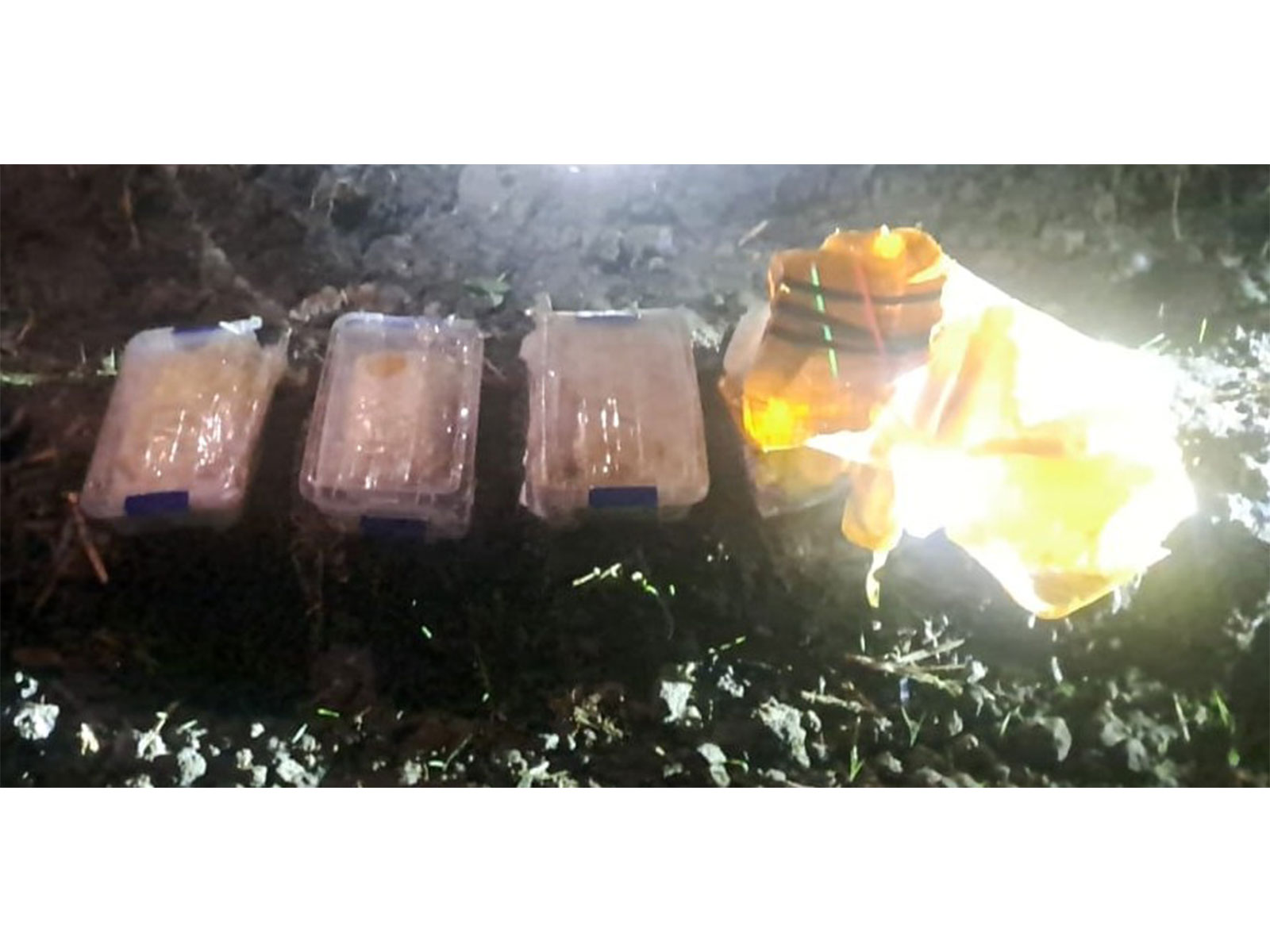 BSF recover 3 kg methamphetamine (Photo/@DGPPunjabPolice on X)