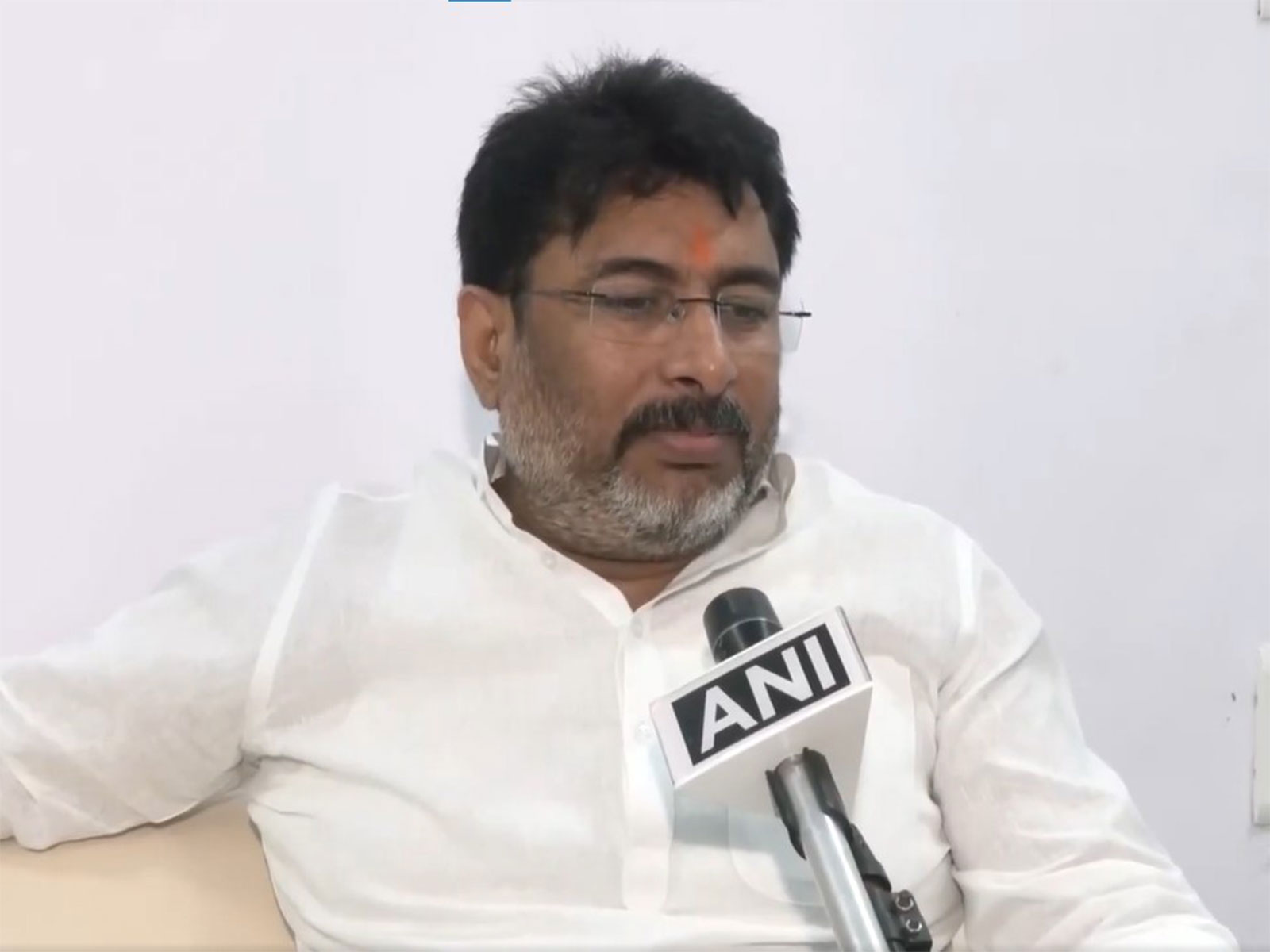 Lok Janshakti Party (Ram Vilas) Bihar President Raju Tiwari (Photo/ANI)