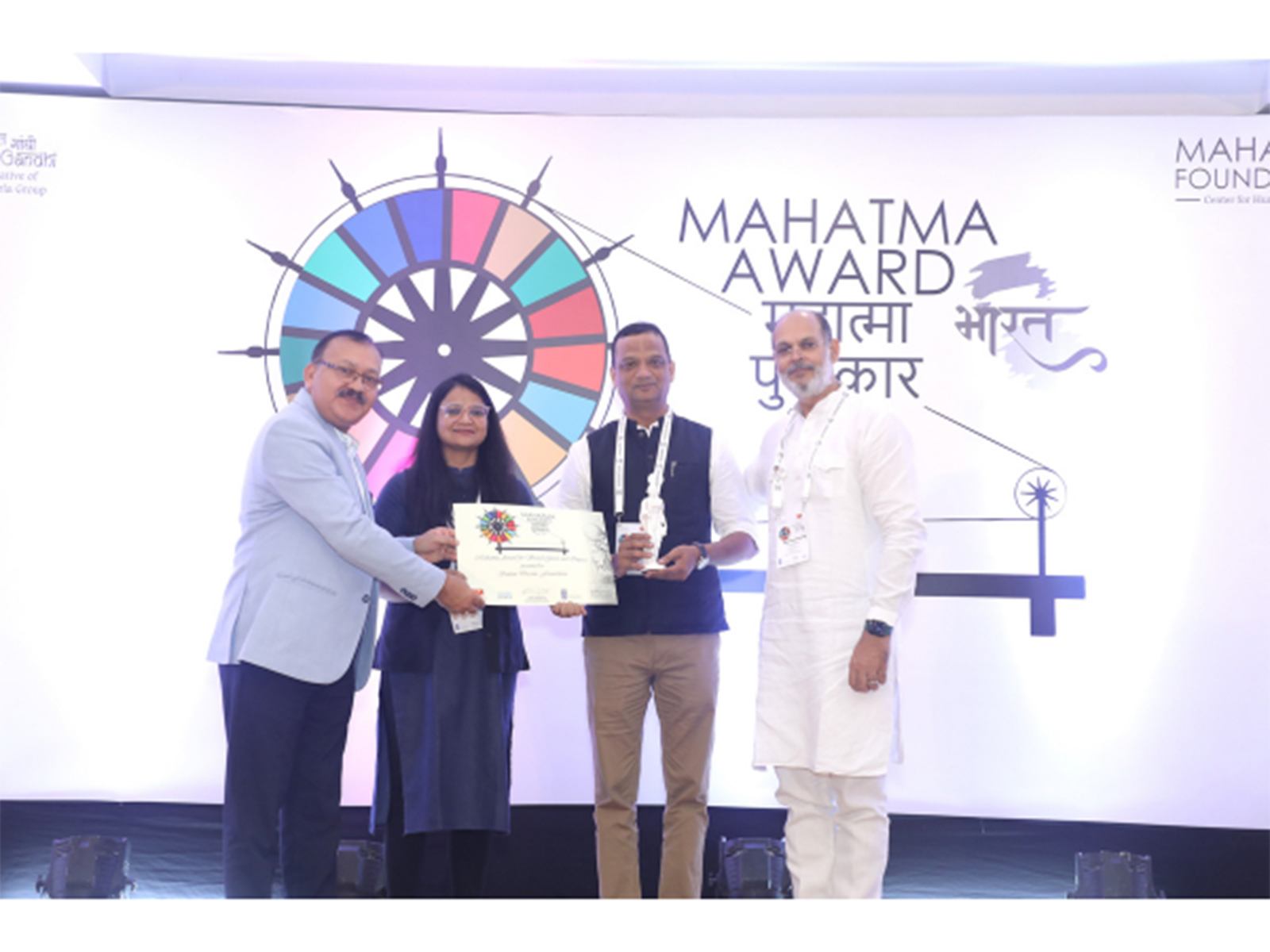 Mr. Punit Asthana Receiving Award