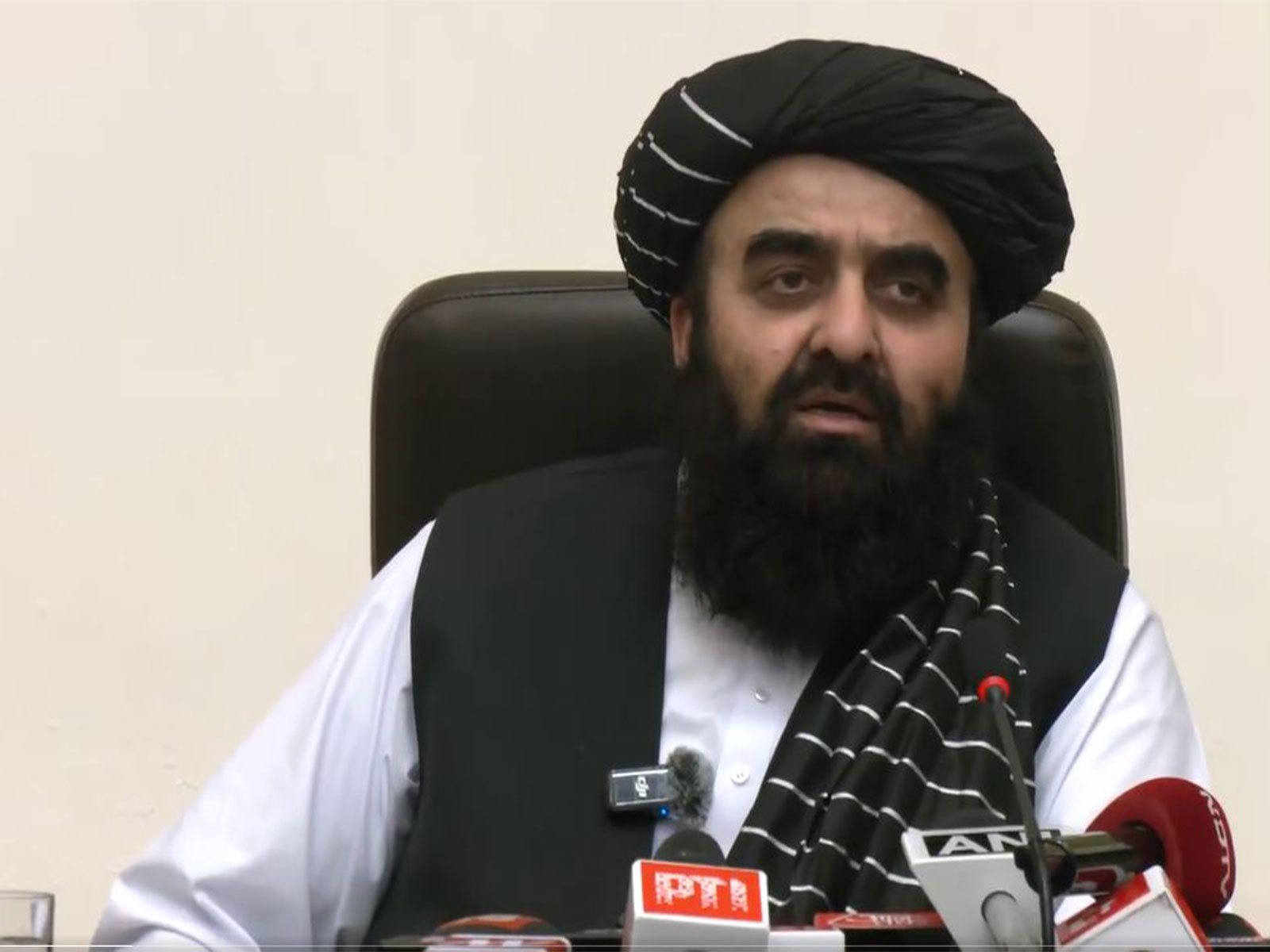 Afghanistan Foreign Minister Mawlawi Amir Khan Muttaqi (Photo/ANI)