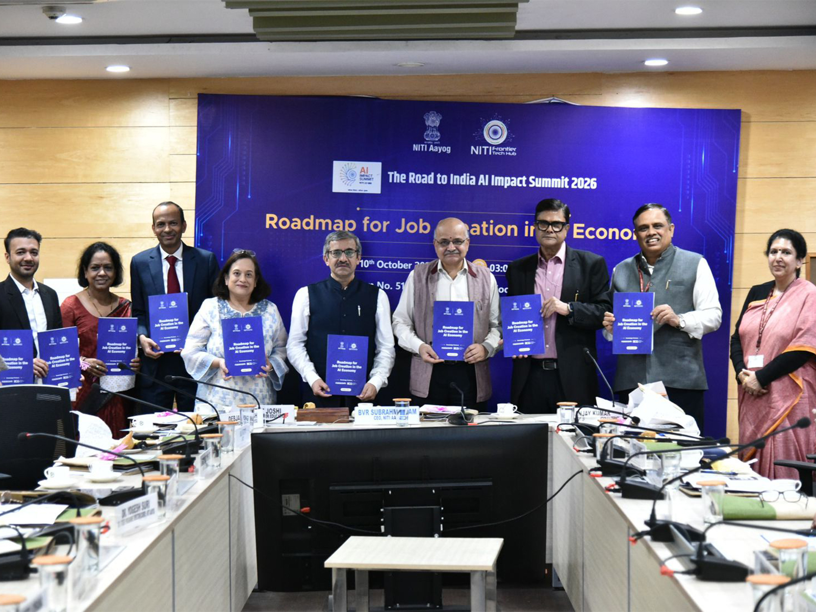 NITI Aayog releases ‘Roadmap for Job Creation in AI Economy’ (Photo/@NITIAayog)